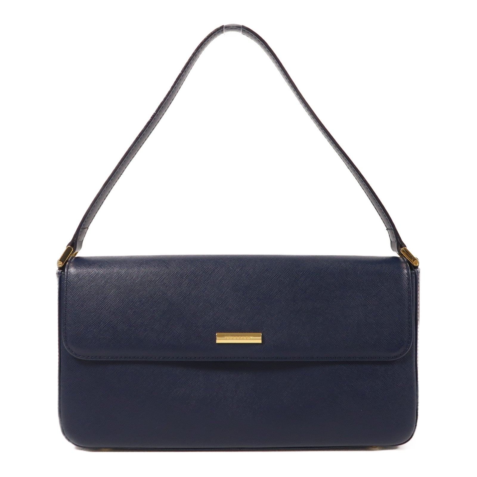 BURBERRY 牛皮皮革Shoulder Bag金扣肩背袋