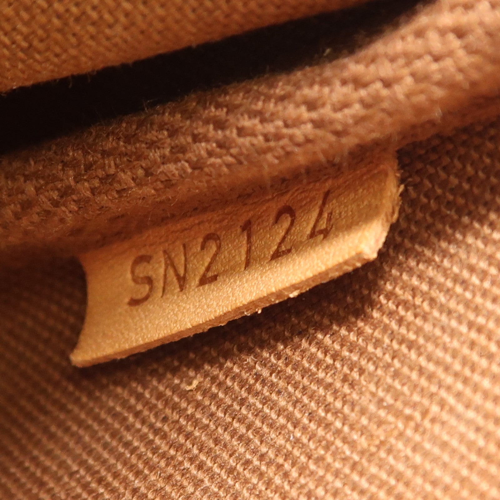 LOUIS VUITTON Monogram Eva金扣手挽肩背兩用袋棕色