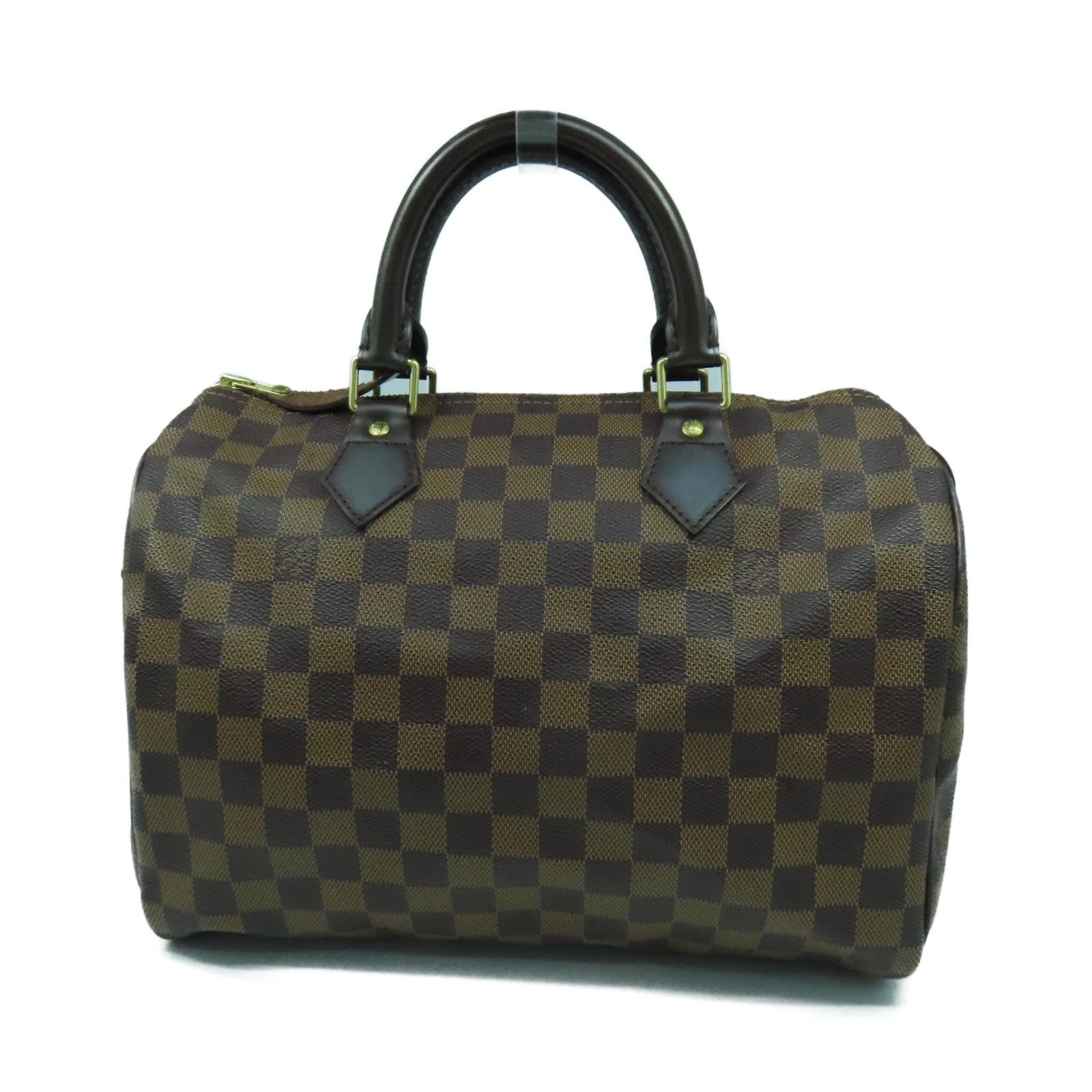 LOUIS VUITTON 【激減優惠】Damier Speedy 30金扣手挽袋啡色