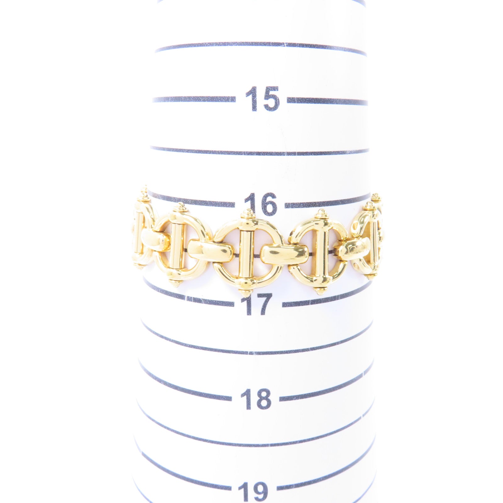 GUCCI Horsebit Chain Watch不鏽鋼手錶石英機芯白色