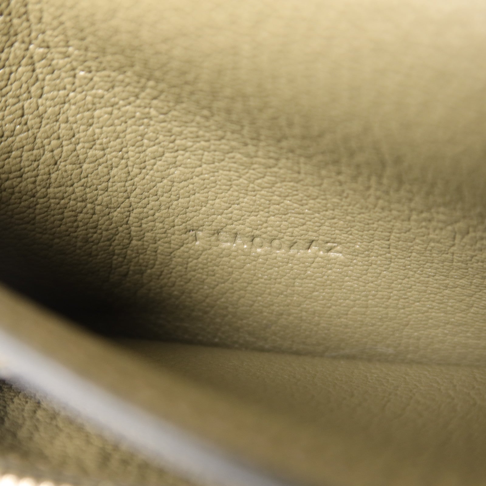 HERMES 鴕鳥皮革Bearn Bifold Wallet錢包Mousse