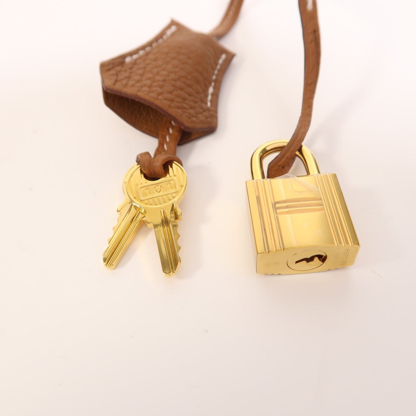 HERMES Togo皮革Birkin 30金扣手挽袋Gold