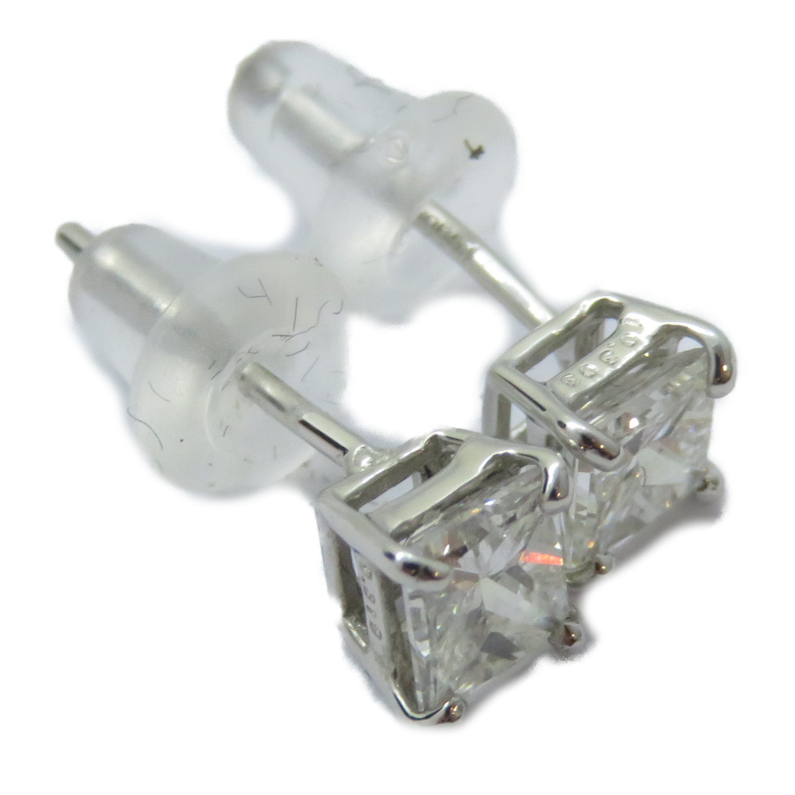JEWELRY 【激減優惠】鉑金Diamond Earrings 0.622ct鑽石耳環