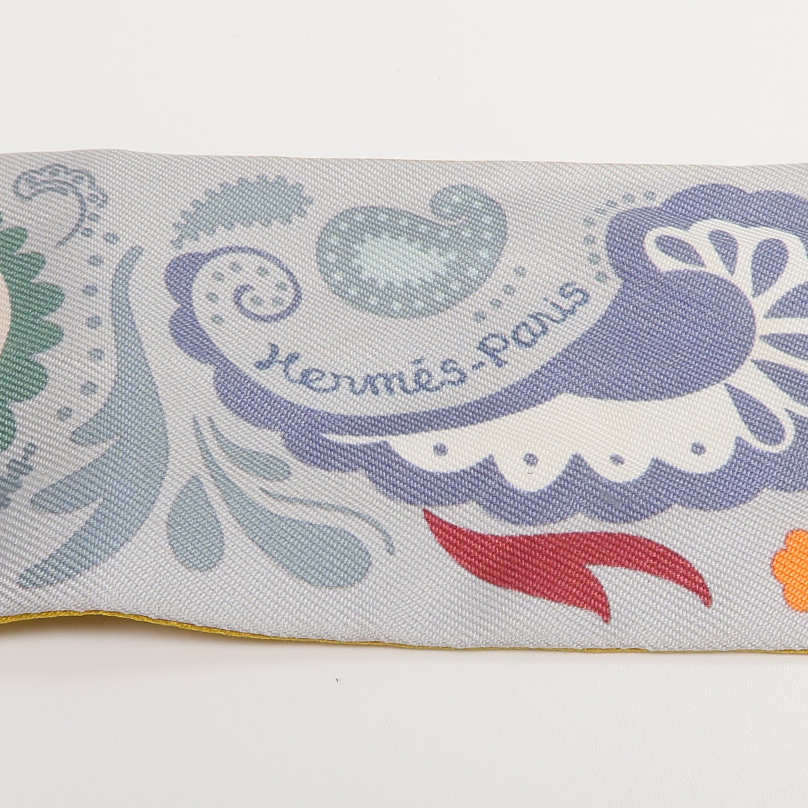 HERMES 絲質Twilly絲巾
