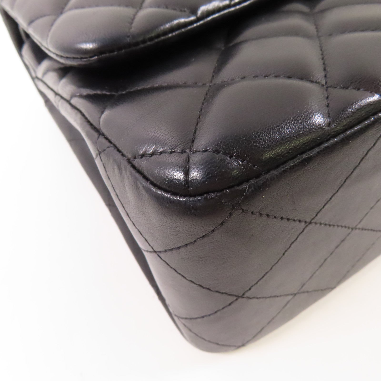 CHANEL CC SHW Large Classic Chain Shoulder Bag Black