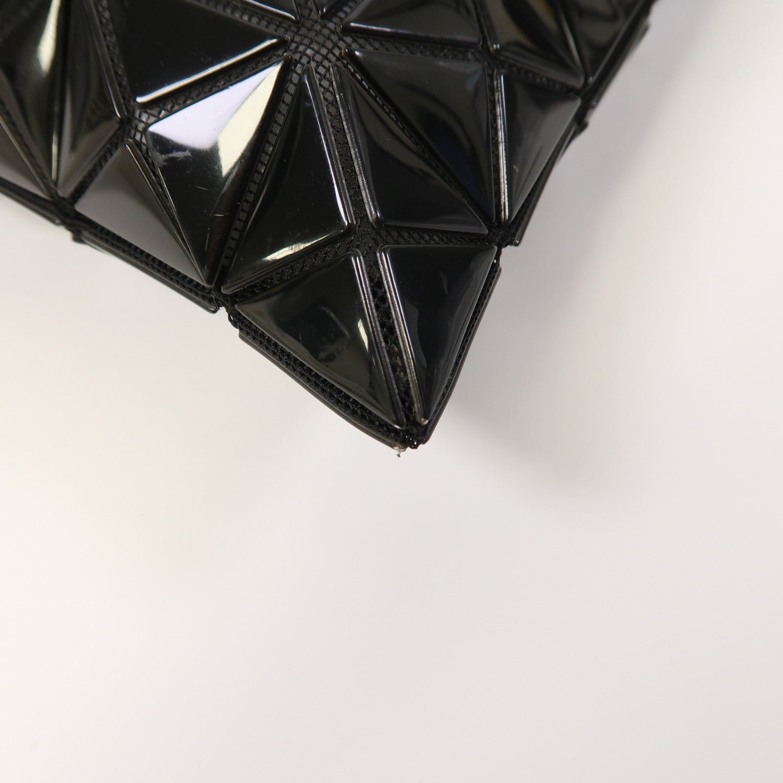 ISSEY MIYAKE PVC Tote Bag手挽肩背兩用袋黑色/銀色