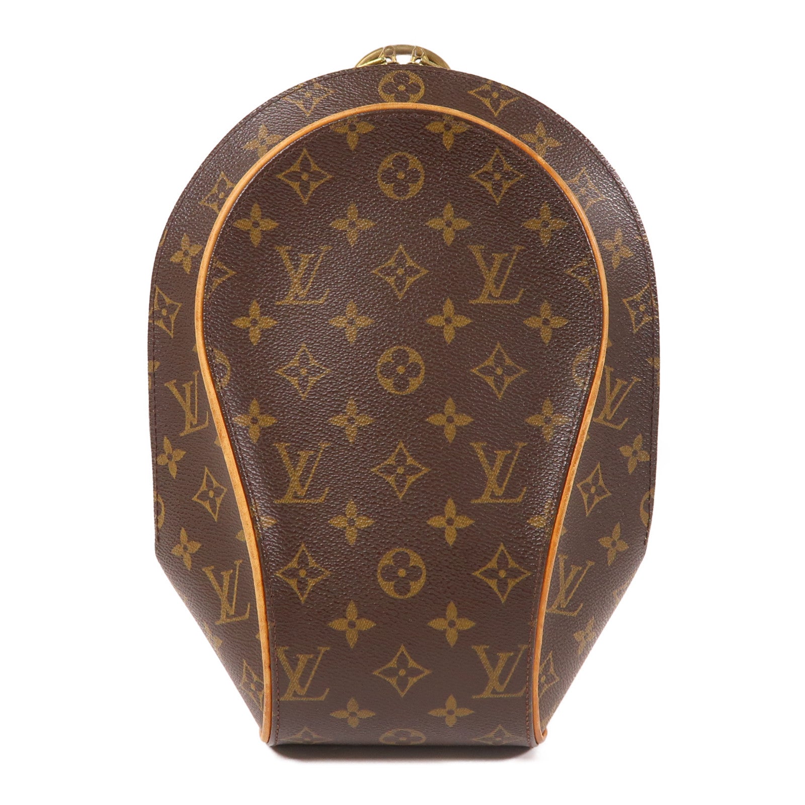 LOUIS VUITTON Monogram Ellipse Sac A Dos Backpack金扣背包棕色