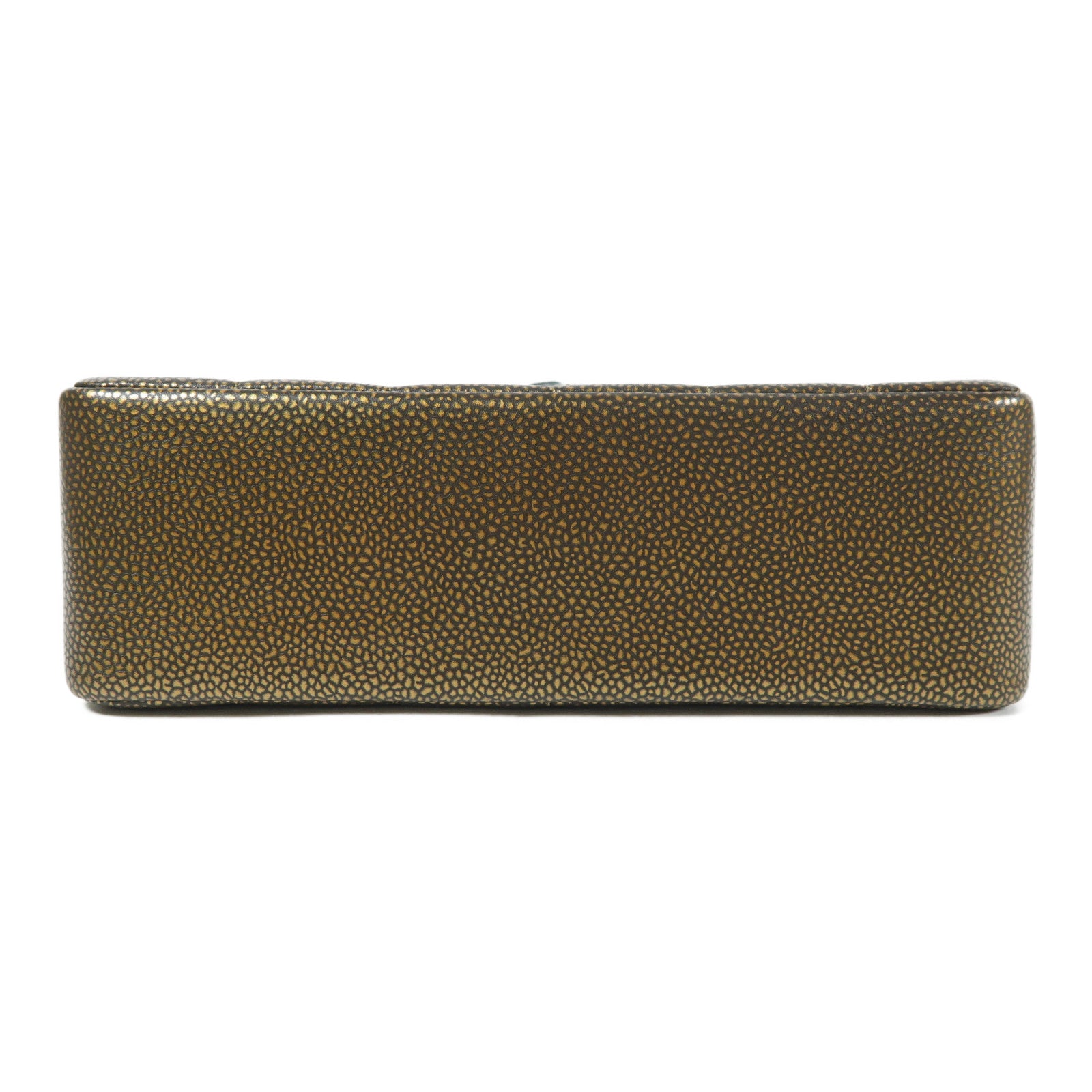 CHANEL 皮革Square Quited Paris Byzance金扣鏈帶肩背袋