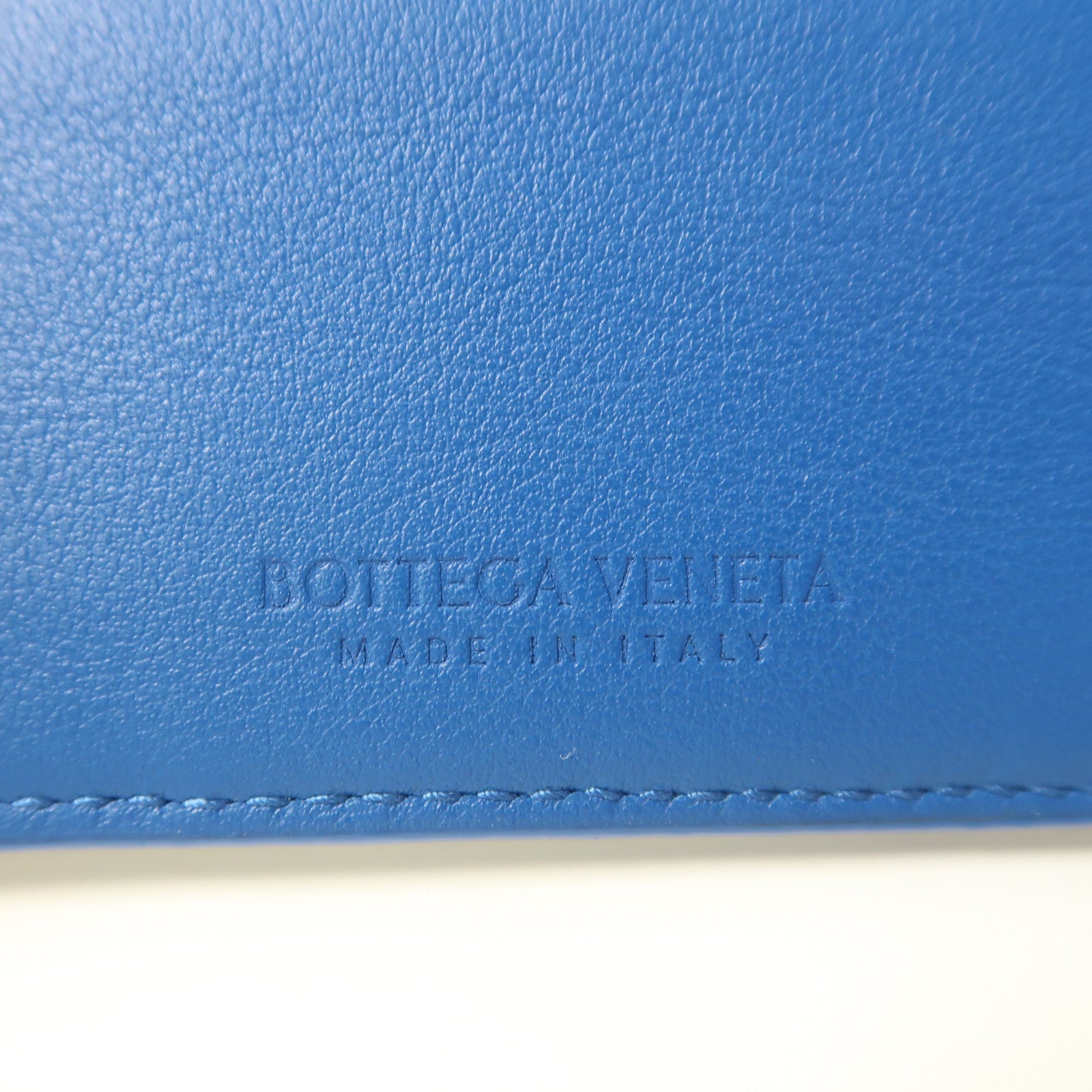 BOTTEGA VENETA 皮革Wallet錢包藍色