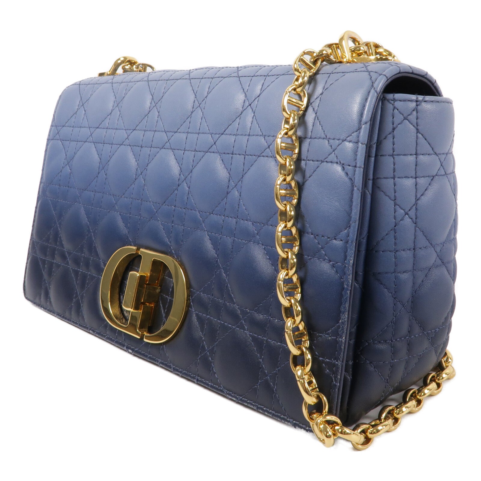 Dior 牛皮皮革Care Bag Large鏈帶肩背袋