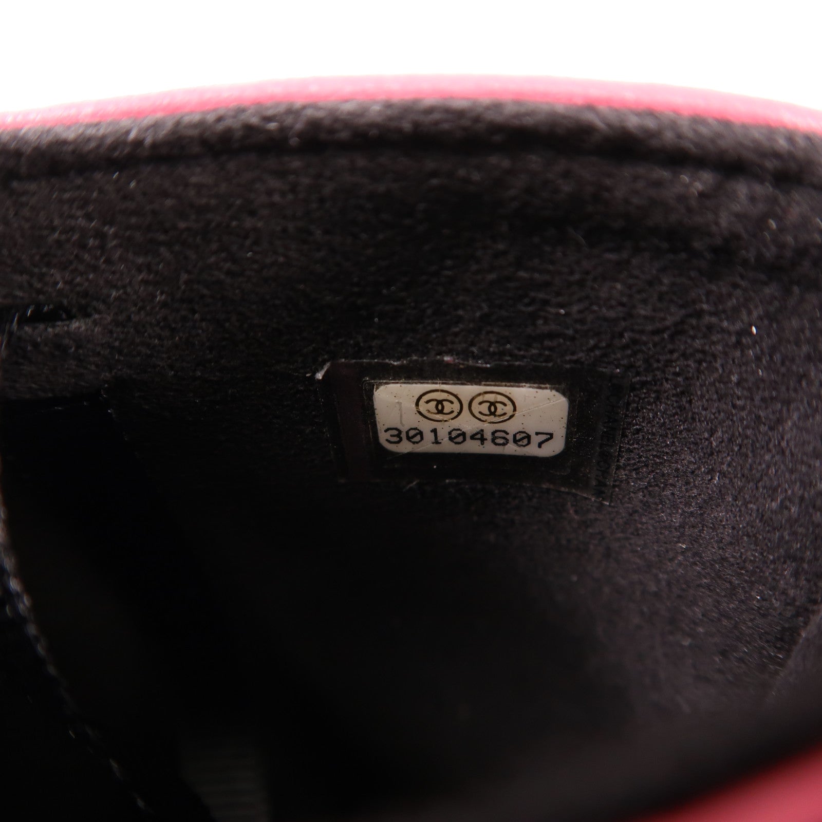 CHANEL 斜紋軟呢Phone Bag金扣鏈帶肩背袋