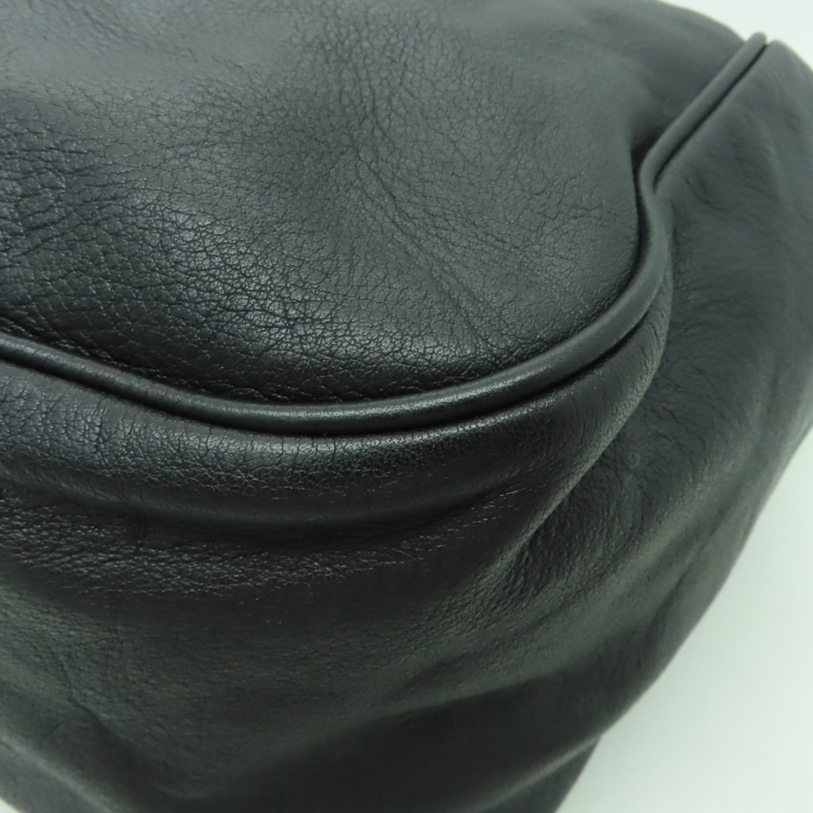 SEE BY CHLOE 【清倉大減價】牛皮皮革Shoulder Bag金扣肩背袋黒色
