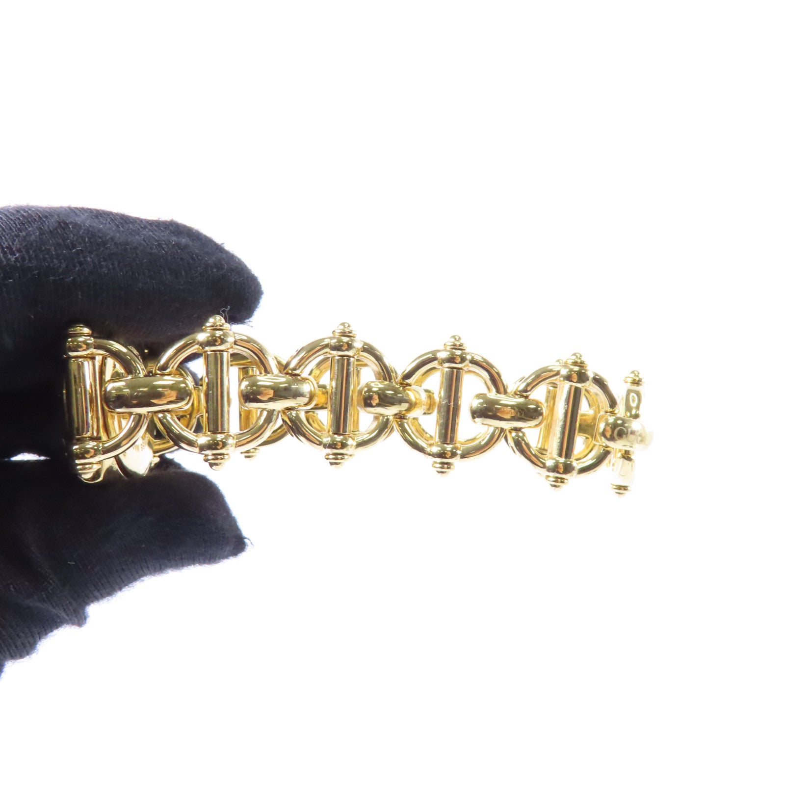 GUCCI Horsebit Chain Watch不鏽鋼手錶石英機芯白色