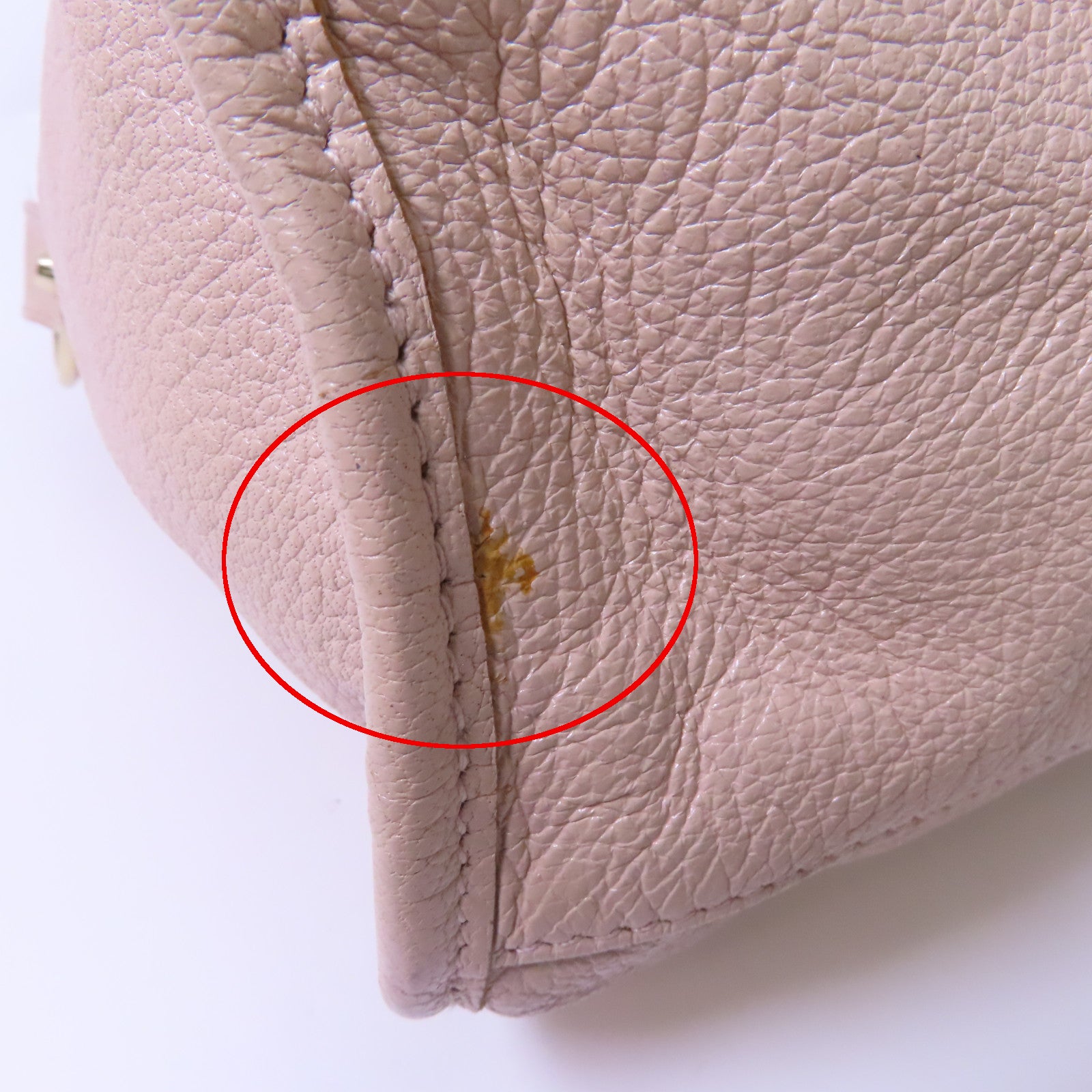 BALENCIAGA 皮革City金扣手挽肩背兩用袋粉紅色