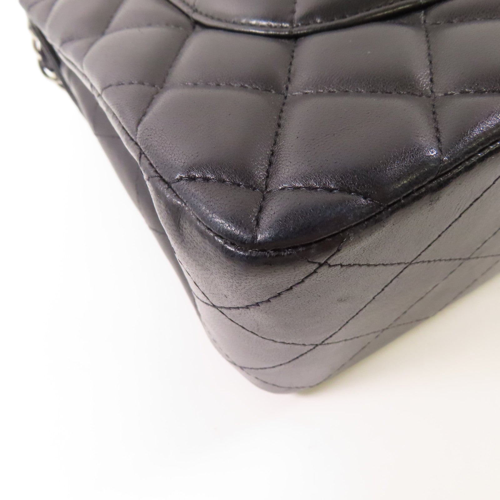 CHANEL CC SHW Large Classic Chain Shoulder Bag Black