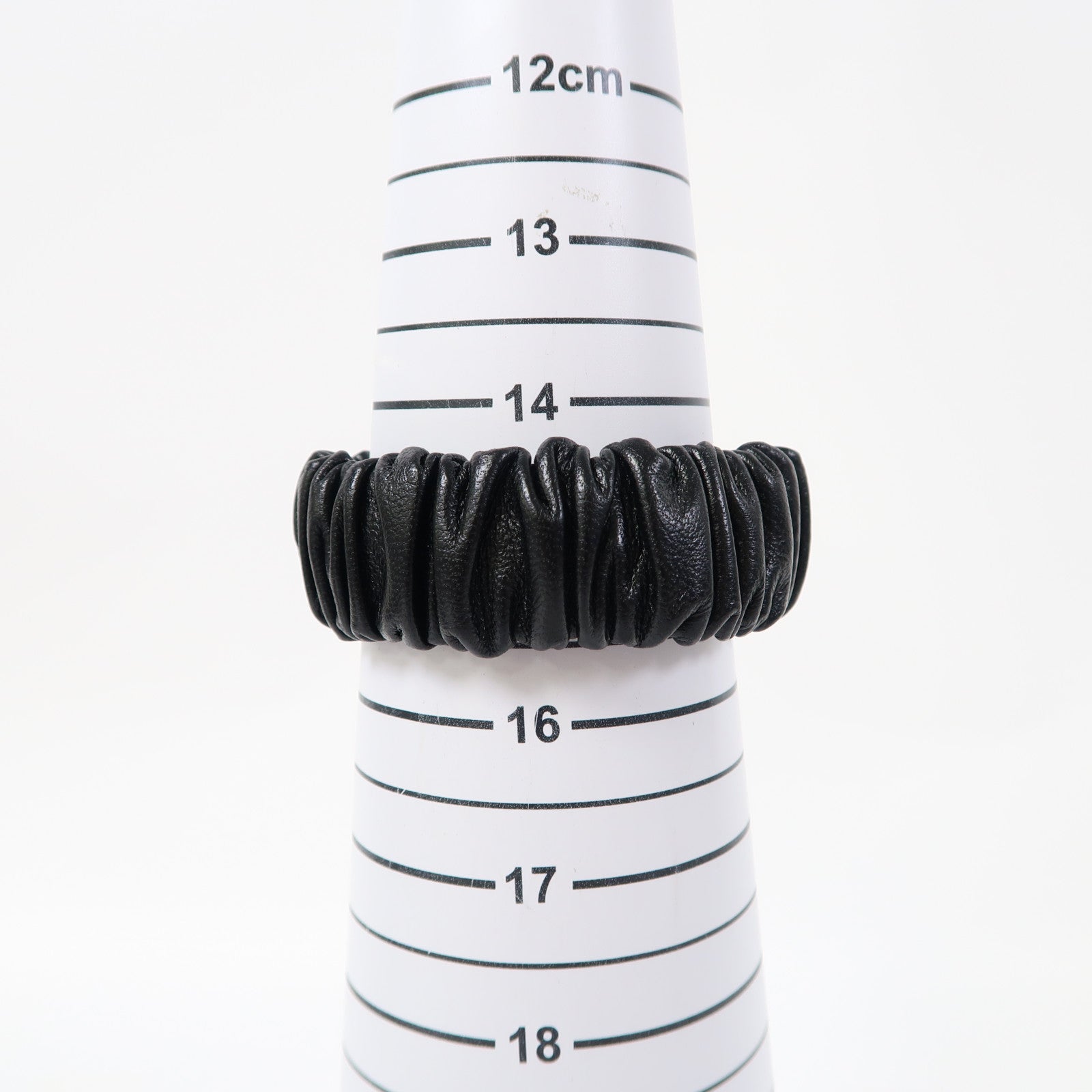 CHANEL 羊皮皮革Bracelet手鐲黑色