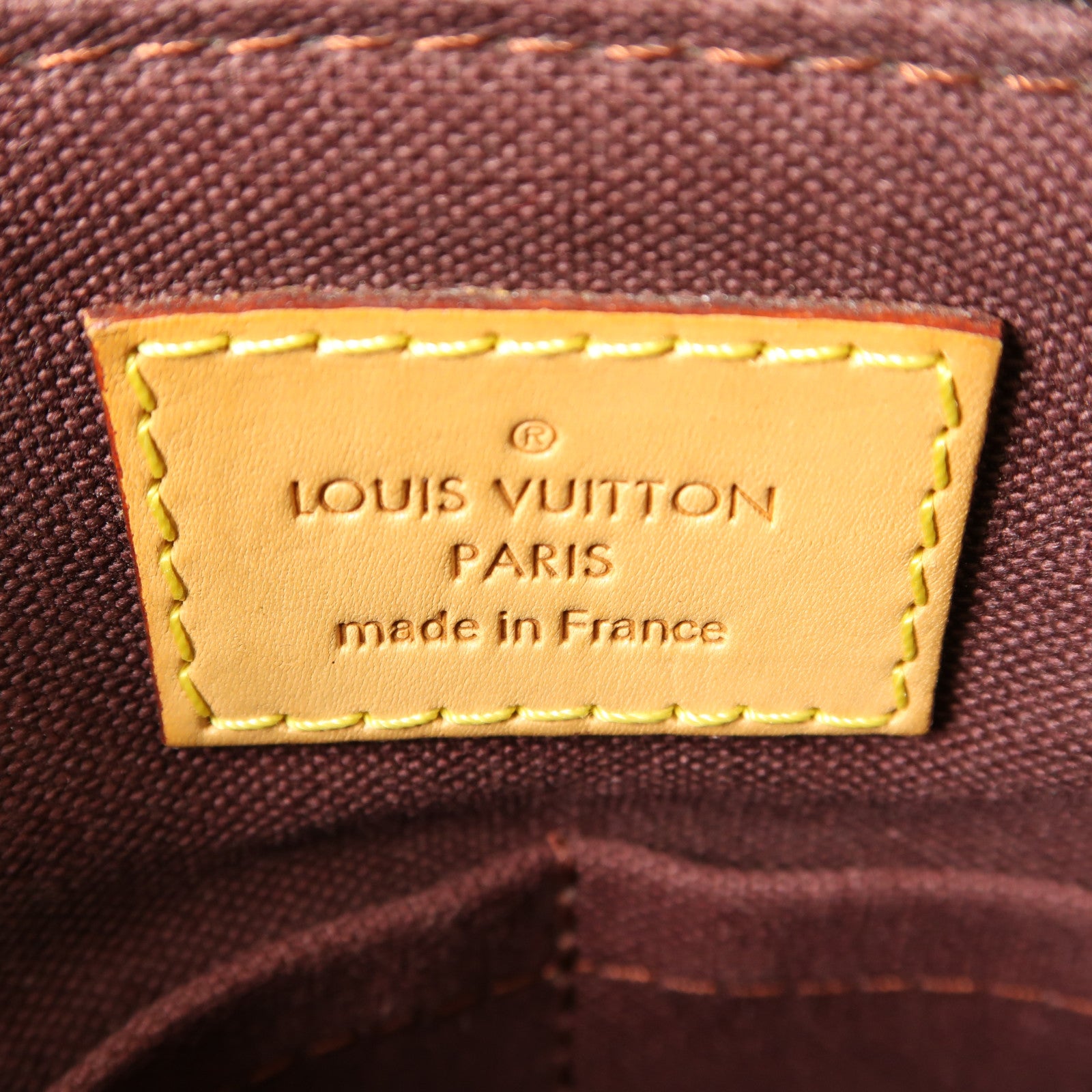 LOUIS VUITTON Monogram Turenne PM金扣手挽肩背兩用袋棕色
