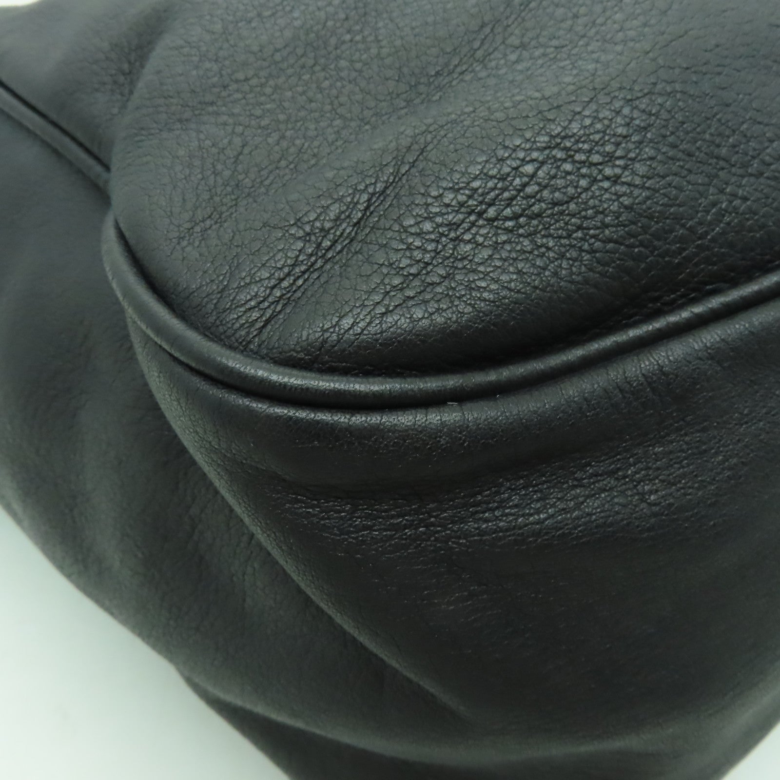 SEE BY CHLOE 【清倉大減價】牛皮皮革Shoulder Bag金扣肩背袋黒色