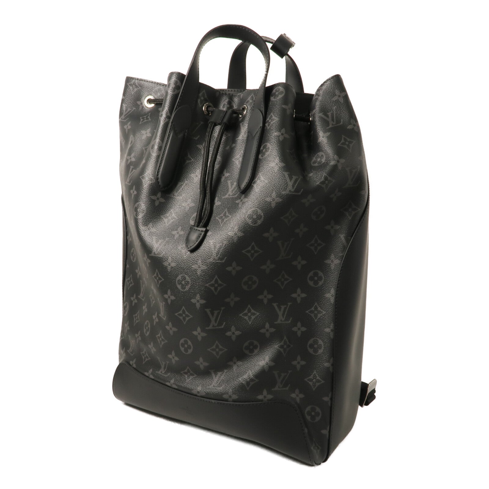 LOUIS VUITTON Monogram Eclipse Maxi Noe Sling背包