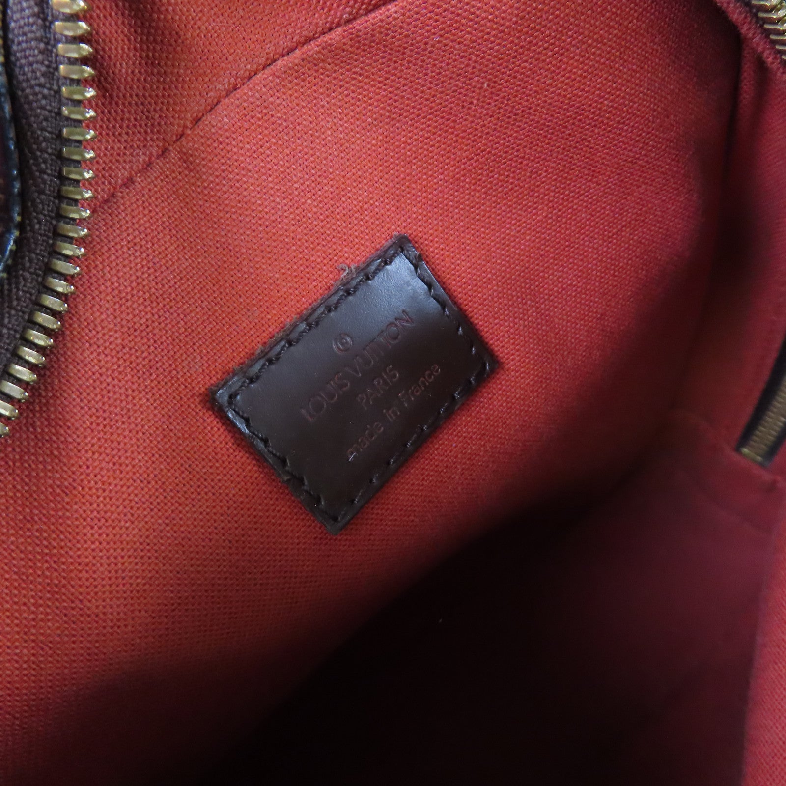 LOUIS VUITTON Damier Ebene Olav PM Shoulder Bag金扣肩背袋啡色
