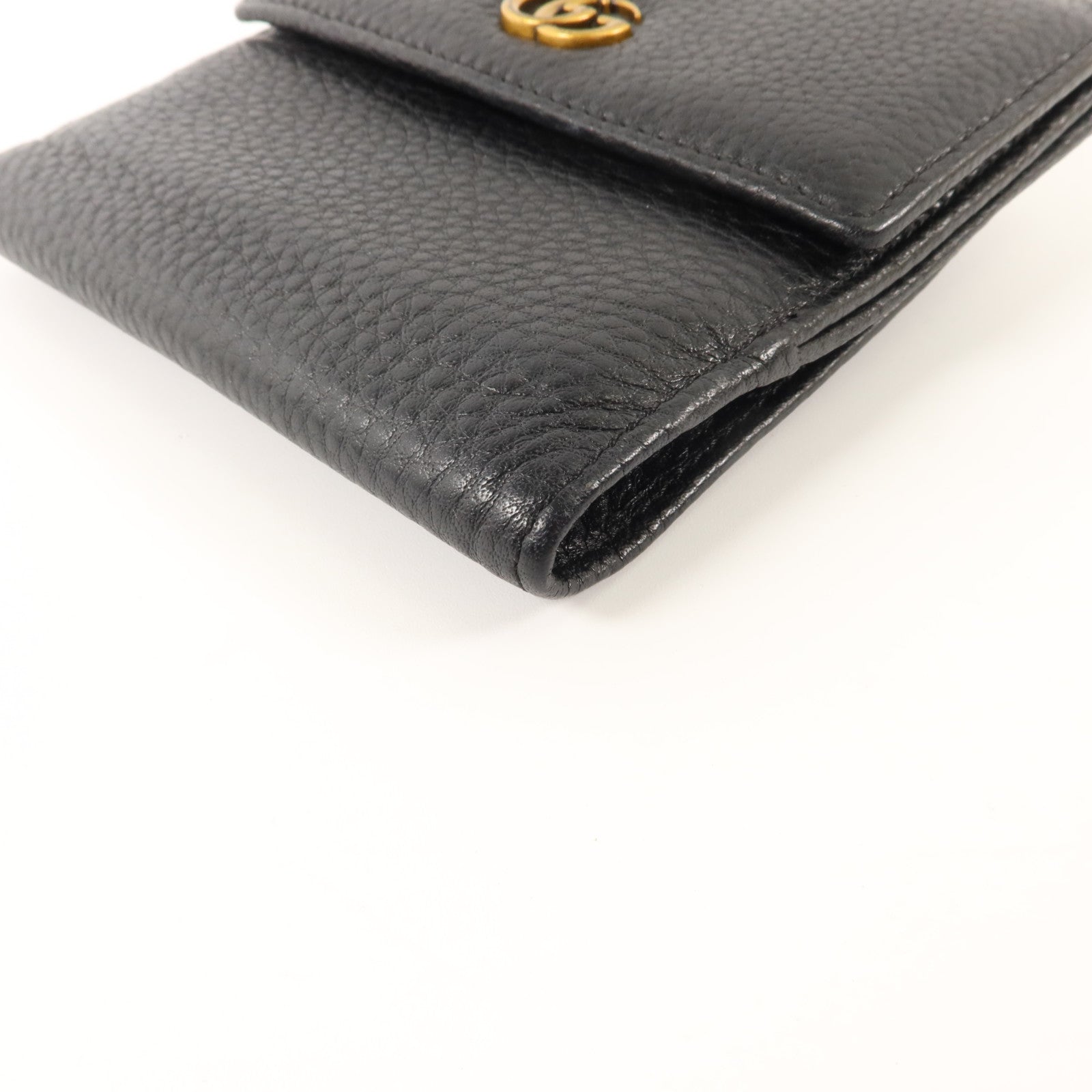 GUCCI 牛皮皮革GG Marmont Card Case Wallet錢包