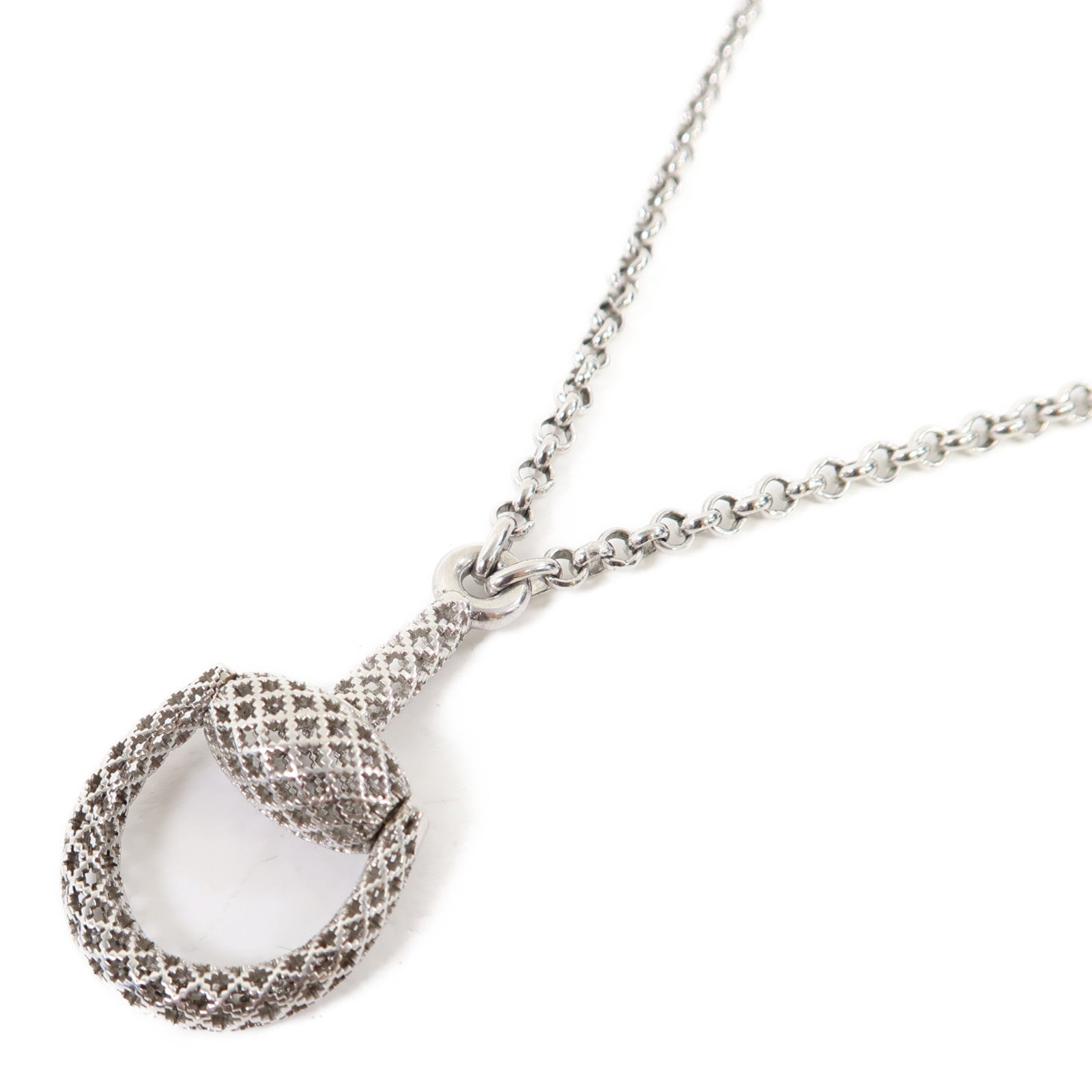 GUCCI 925純銀Necklace項鍊銀色
