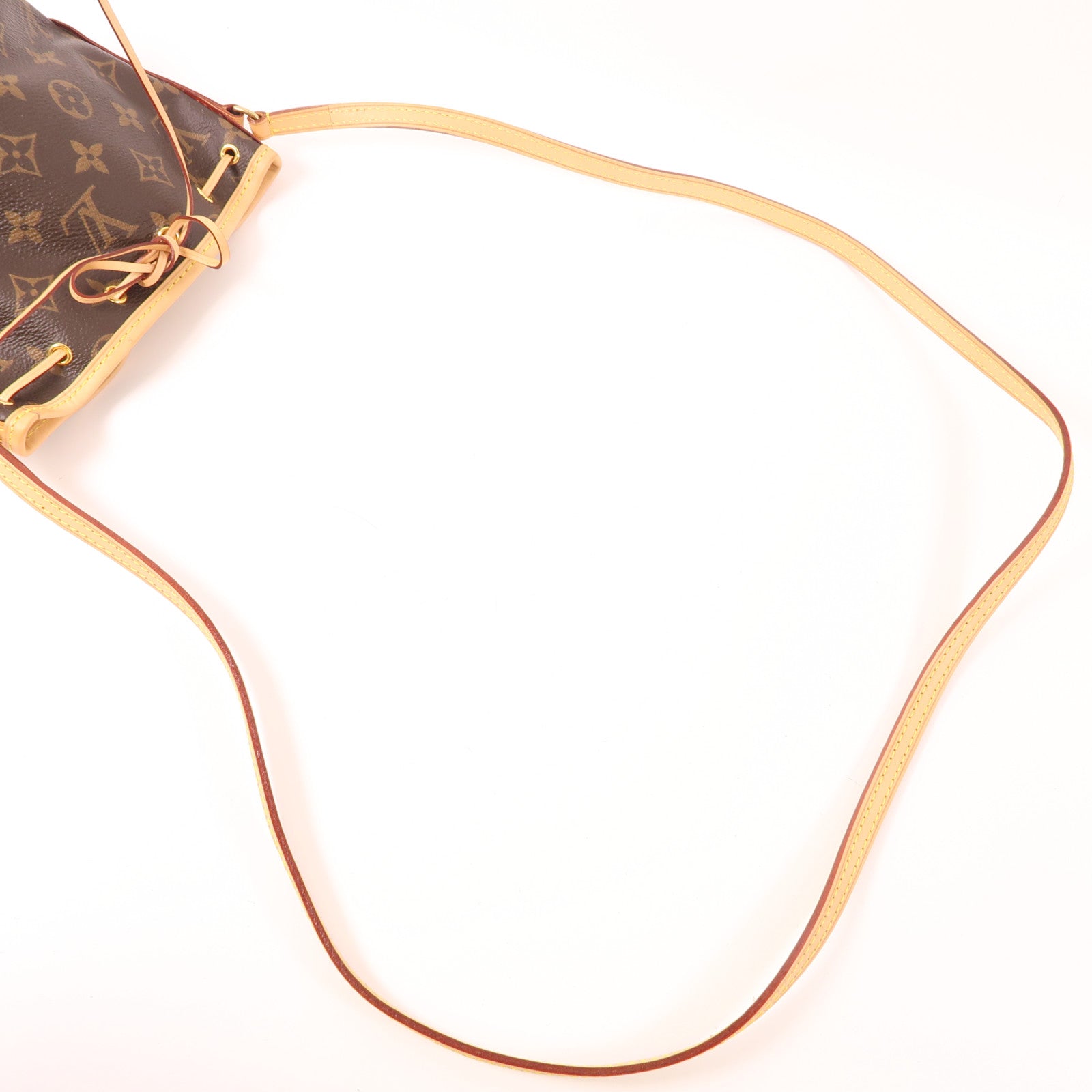 LOUIS VUITTON Monogram Nano Noe金扣肩背袋