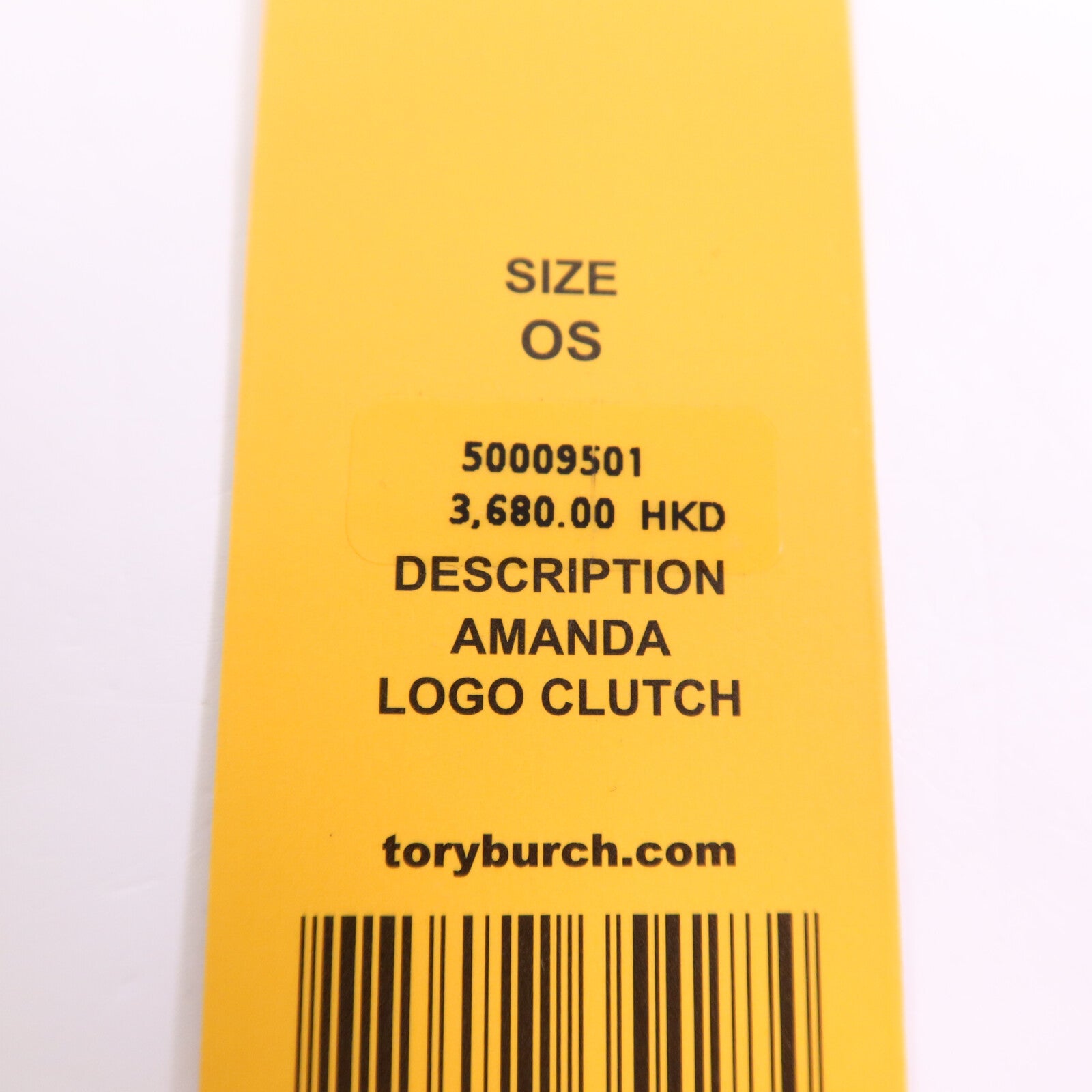 牛皮皮革Amanda Logo Clutch金扣鏈帶肩背袋