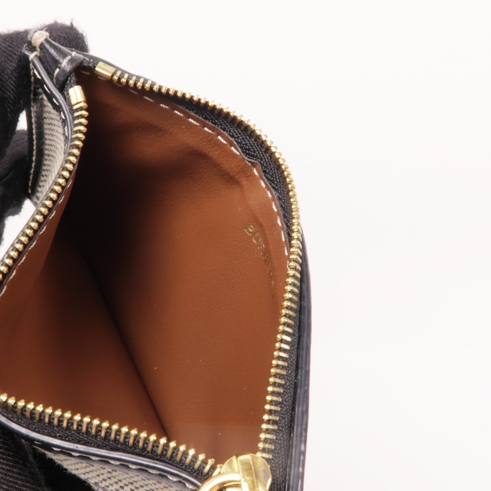 BURBERRY 帆布Card Case金扣卡片套