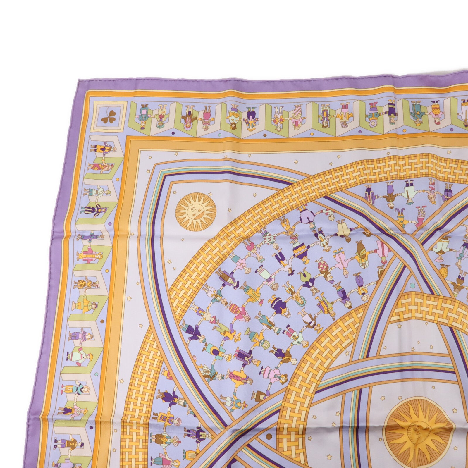 HERMES 絲質Scarf 90X90絲巾