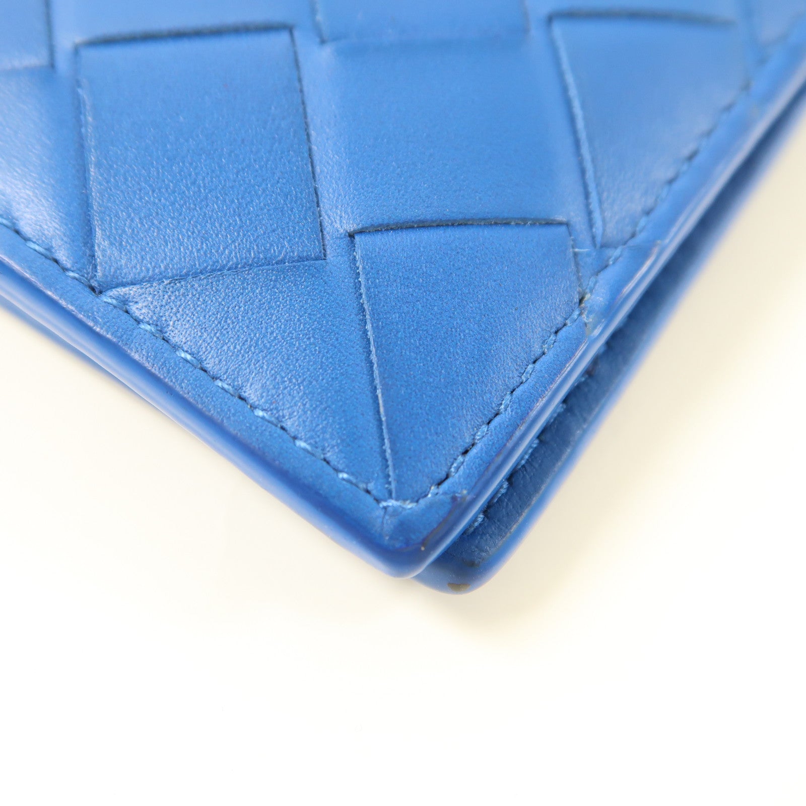 BOTTEGA VENETA 皮革Wallet錢包藍色