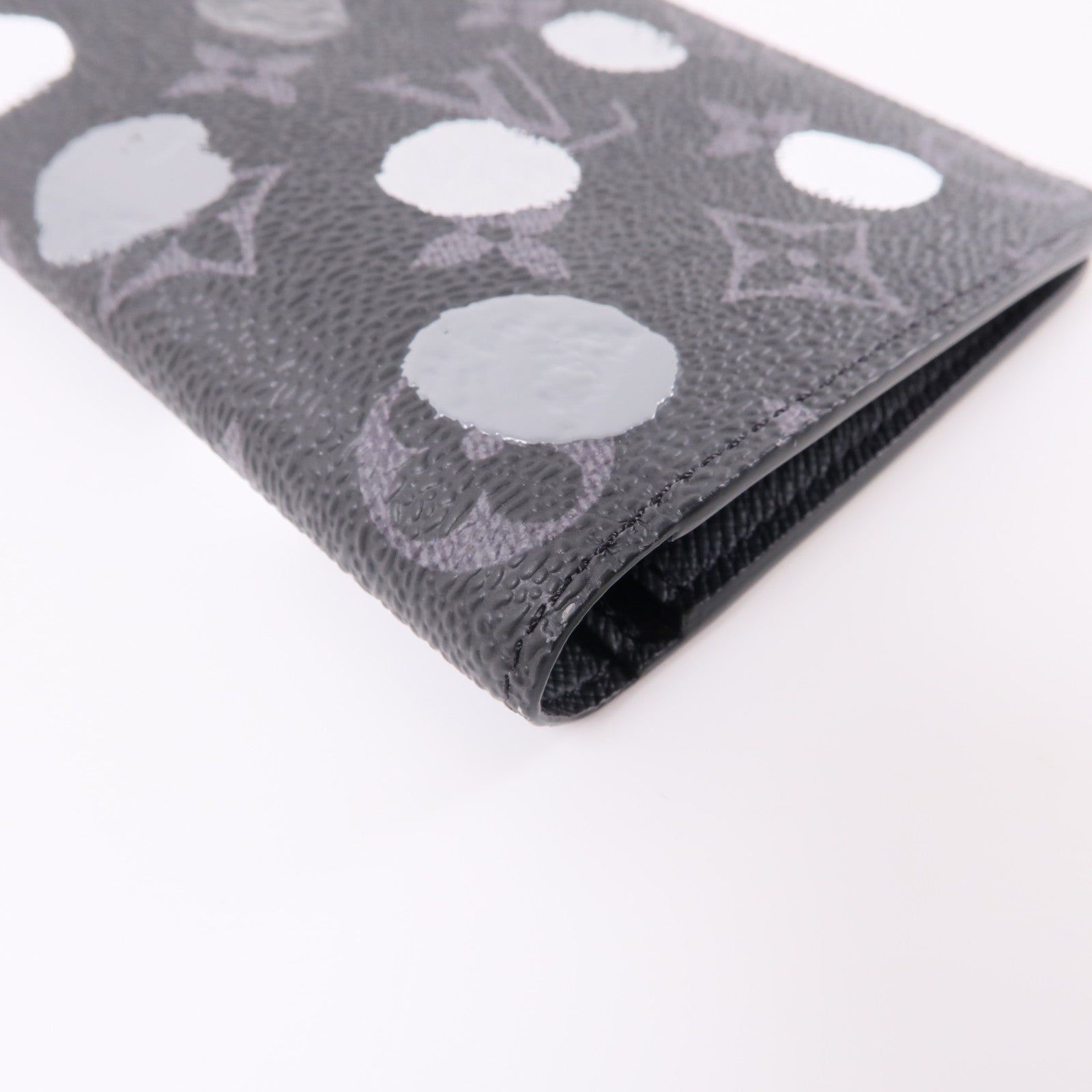 LOUIS VUITTON Monogram Eclipse LVxYK Portefeuille Brazza Long Wallet長錢包黑色