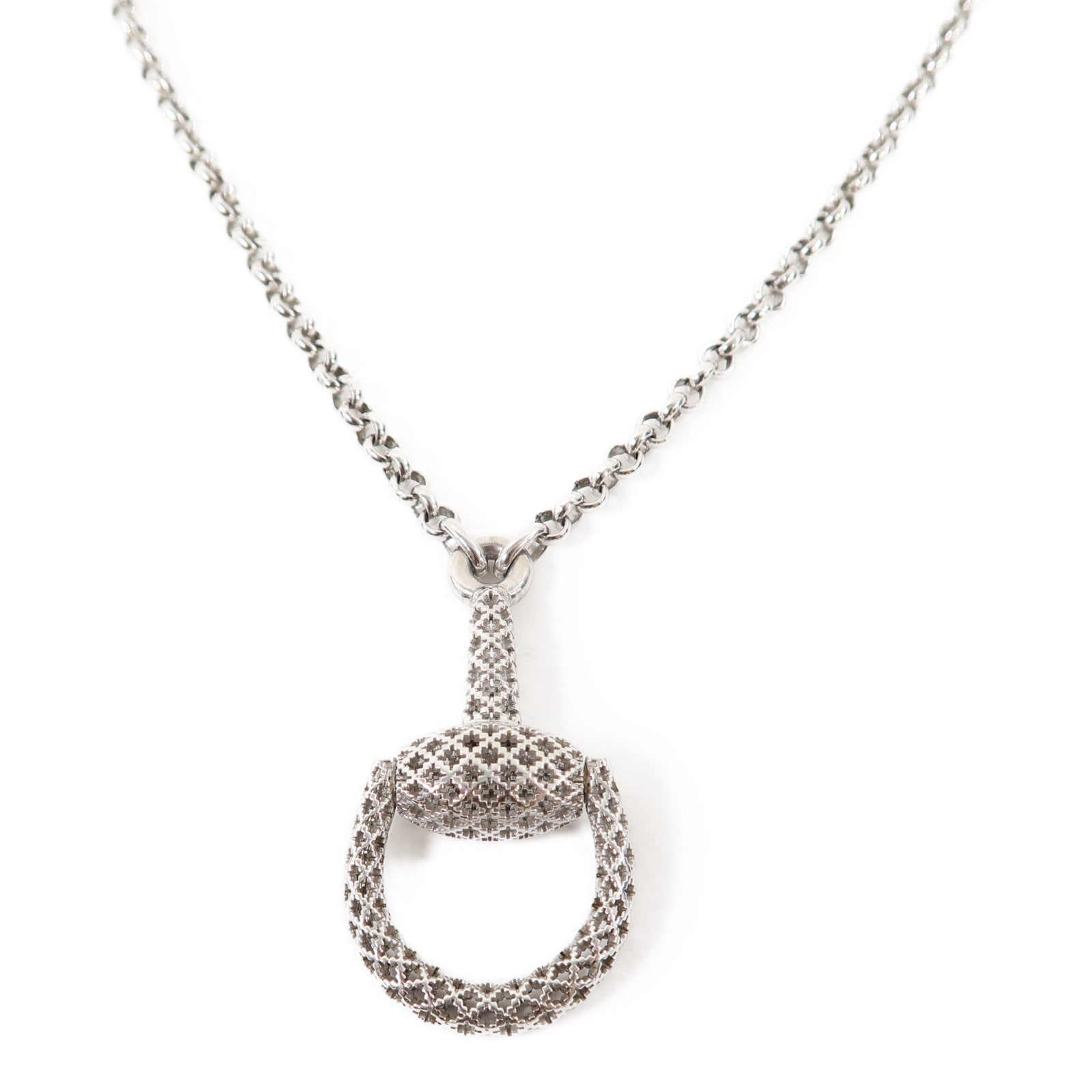 GUCCI 925純銀Necklace項鍊銀色