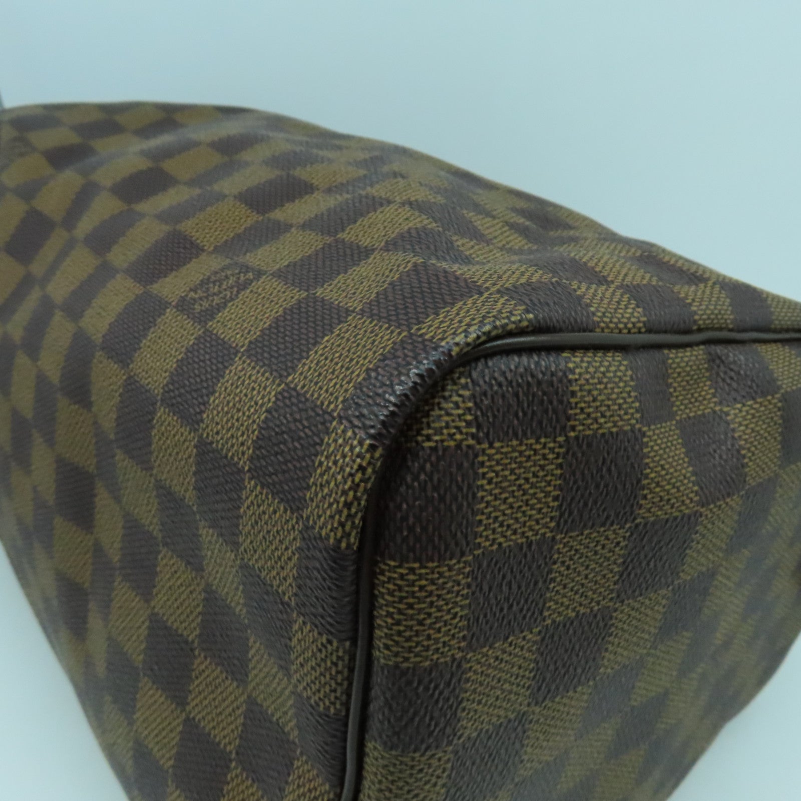 LOUIS VUITTON 【激減優惠】Damier Speedy 30金扣手挽袋啡色