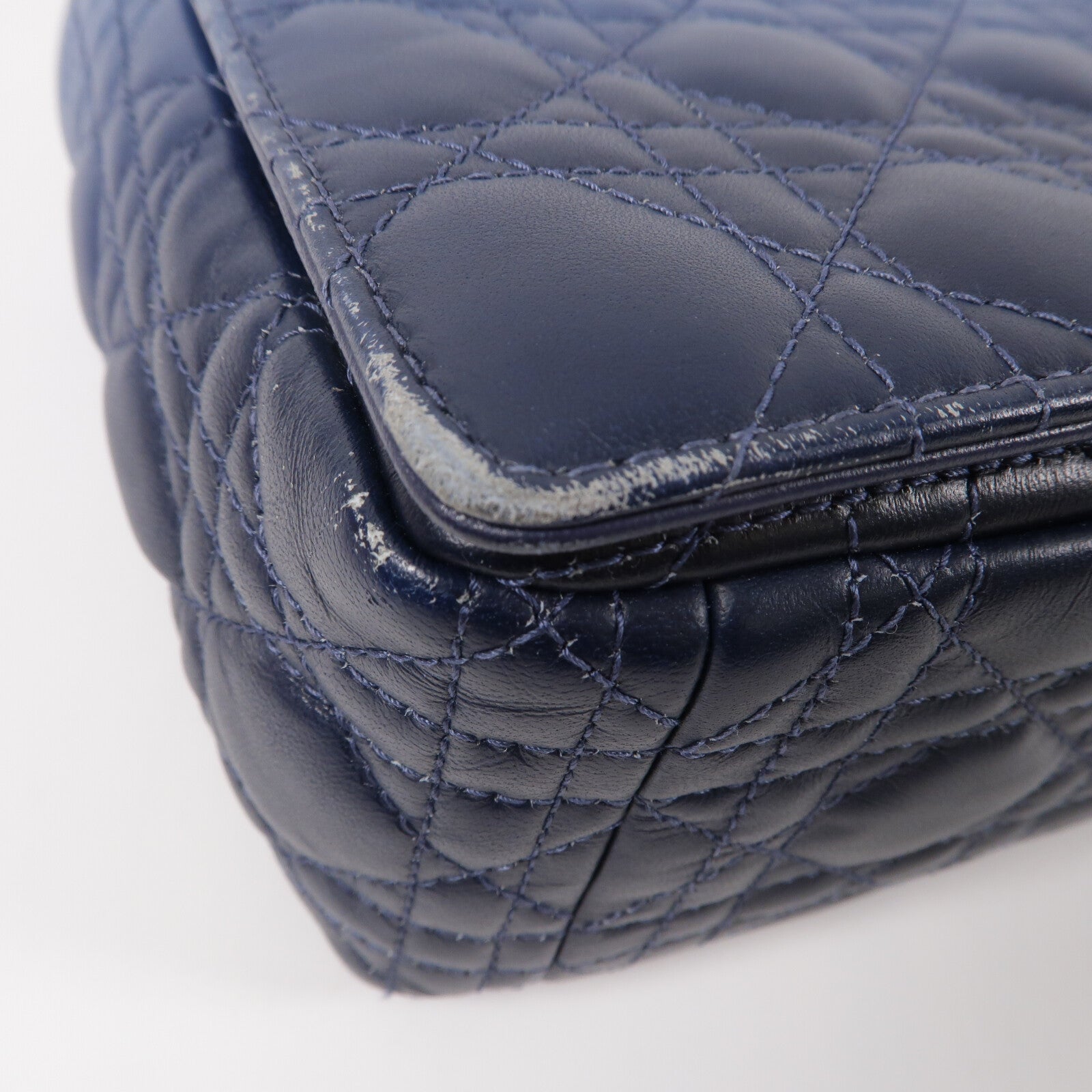 Dior 牛皮皮革Care Bag Large鏈帶肩背袋