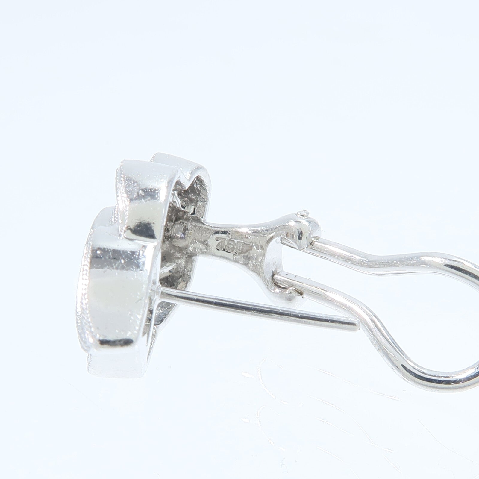 JEWELRY 18K白金Diamond Earrings鑽石耳環