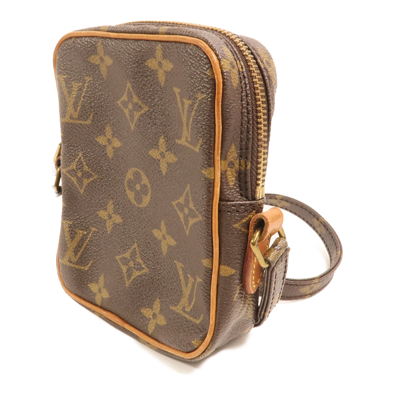 LOUIS VUITTON Monogram Danube Mini Bag金扣肩背袋
