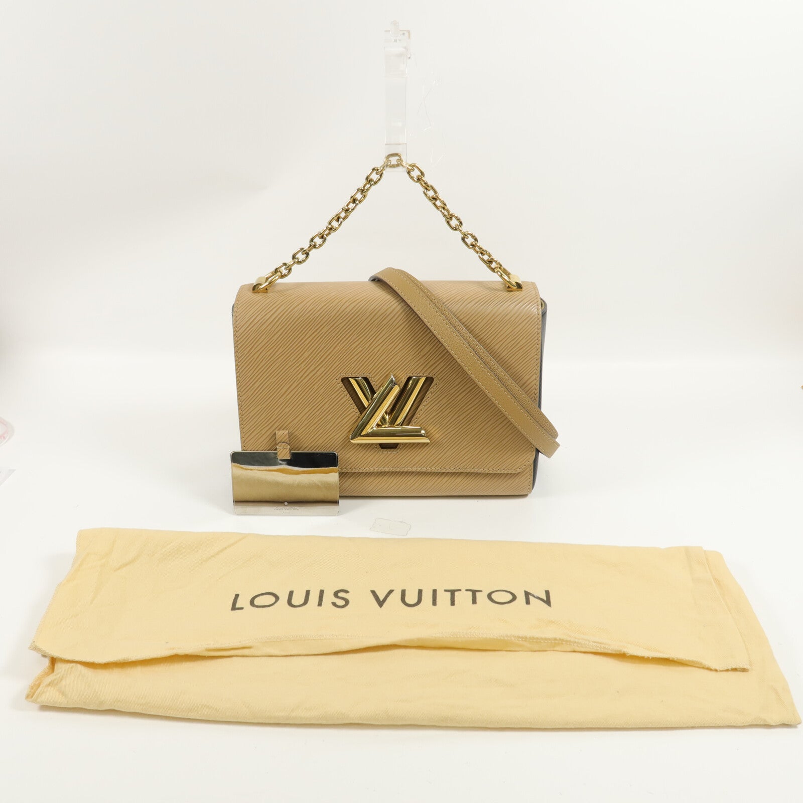 LOUIS VUITTON Epi Twist MM手挽肩背兩用袋