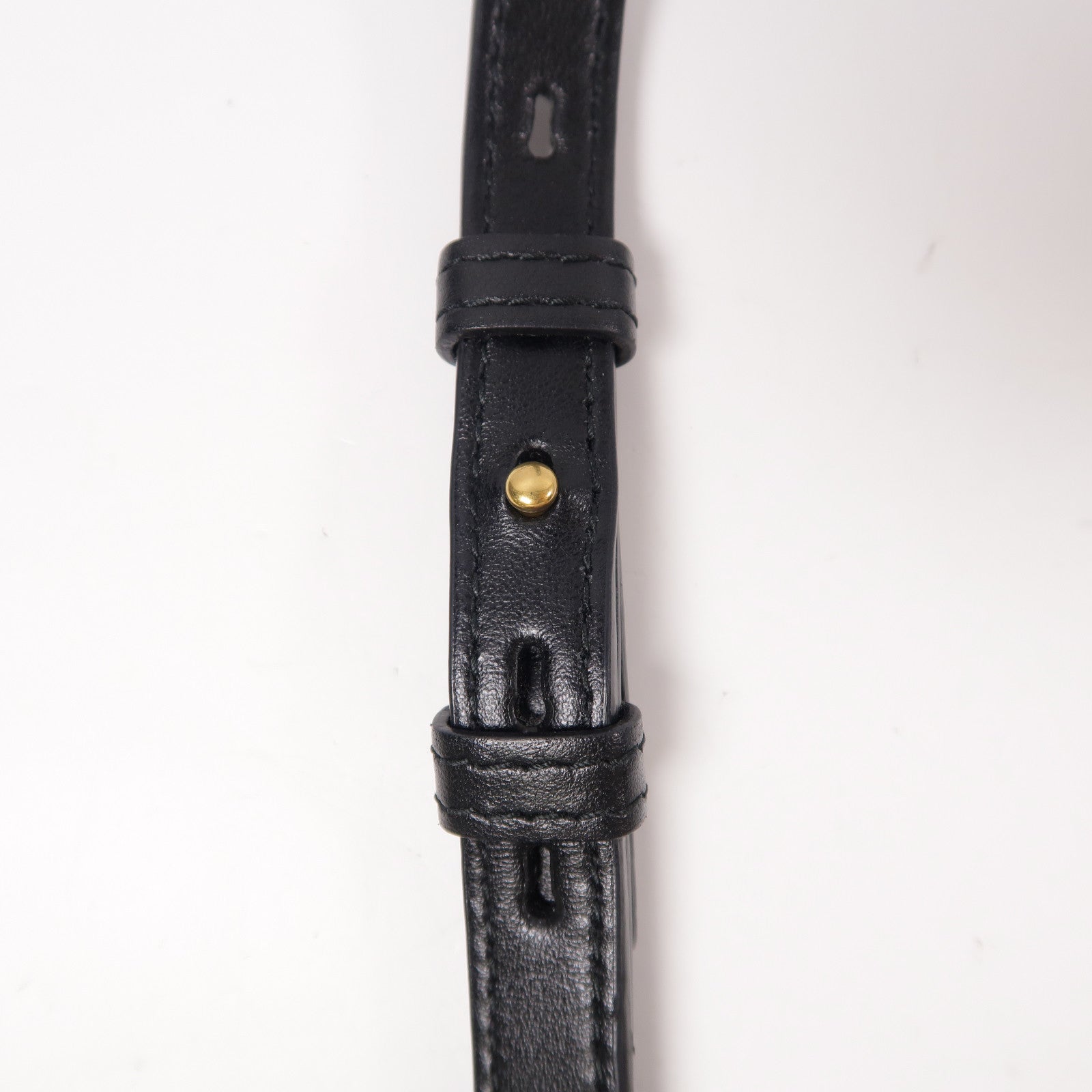 GUCCI 牛皮皮革GG Marmont Chain Shoulder Bag金扣肩背袋黑色