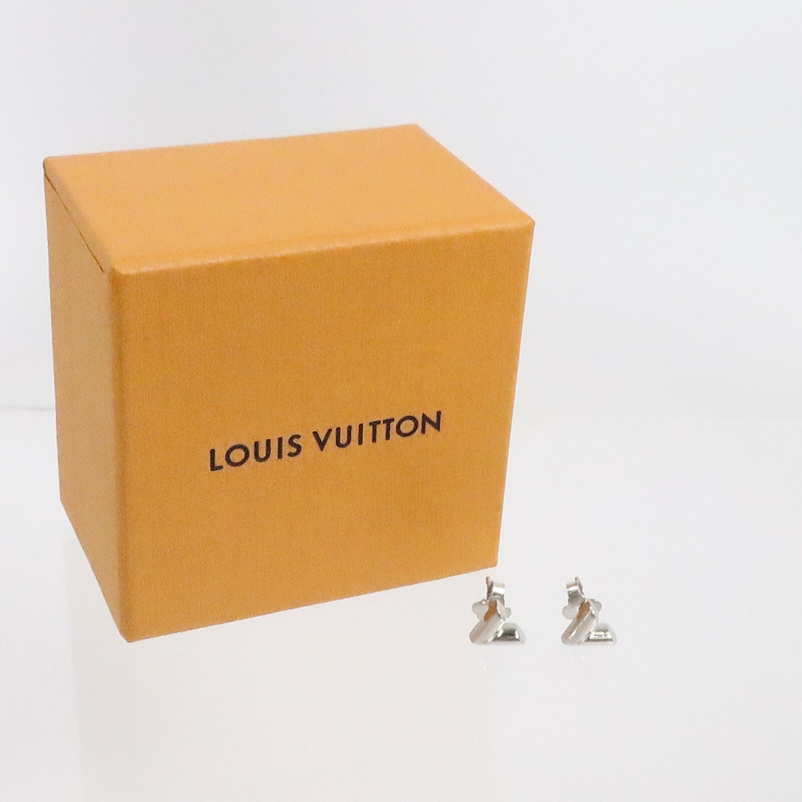 LOUIS VUITTON 金屬Essential V耳環