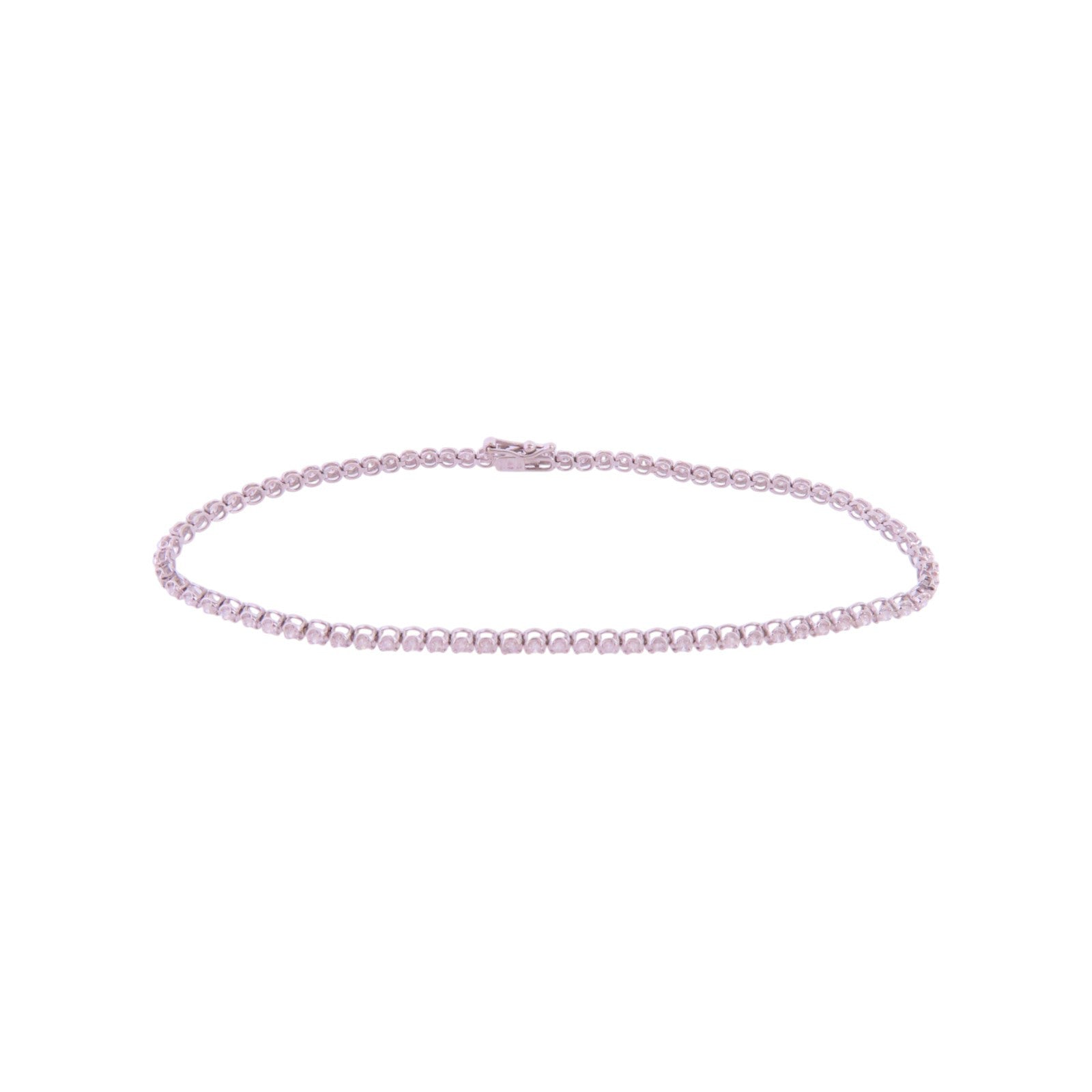 JEWELRY Diamond Bracelet 18K White Gold