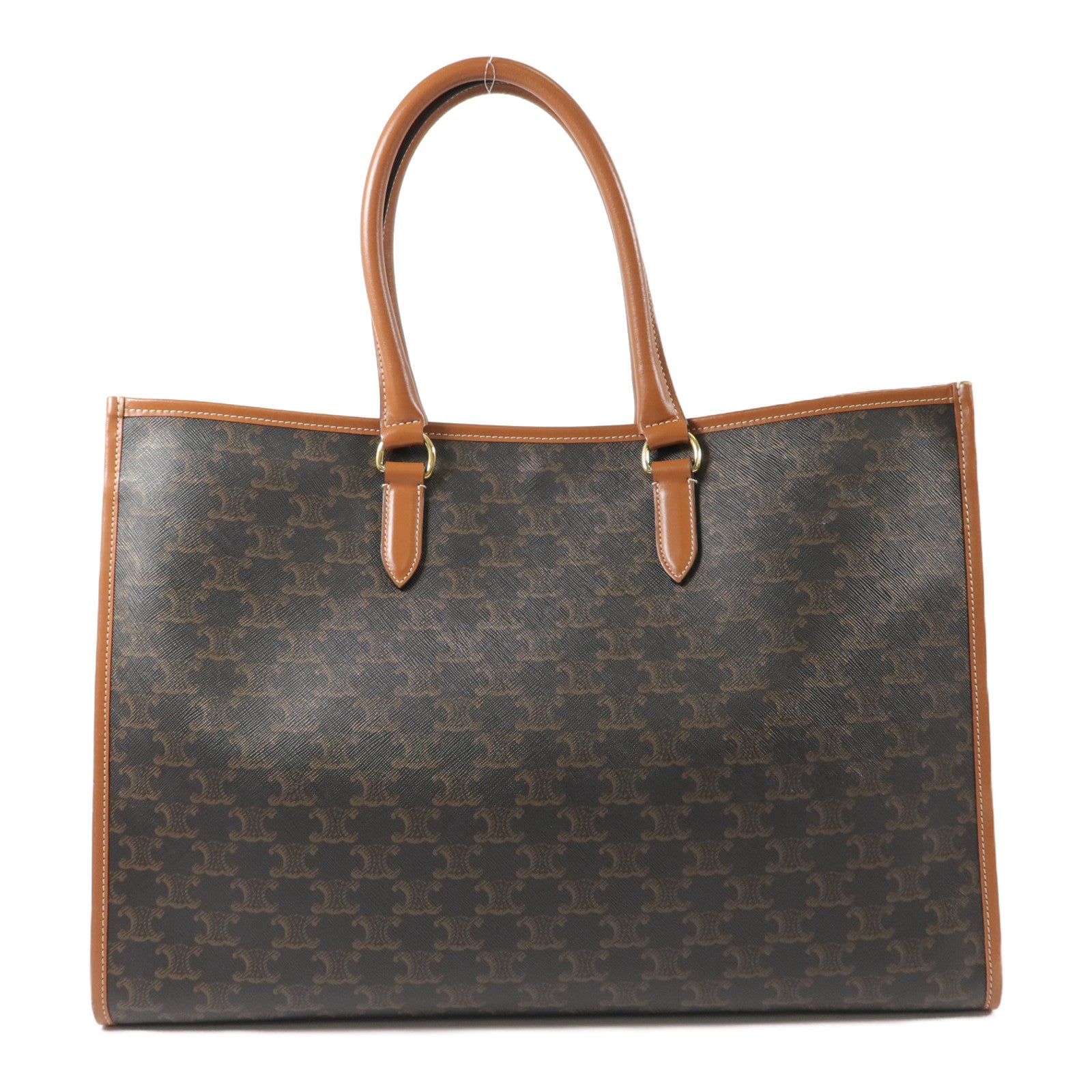 CELINE 塗層帆布Horizontal Cabas手挽袋