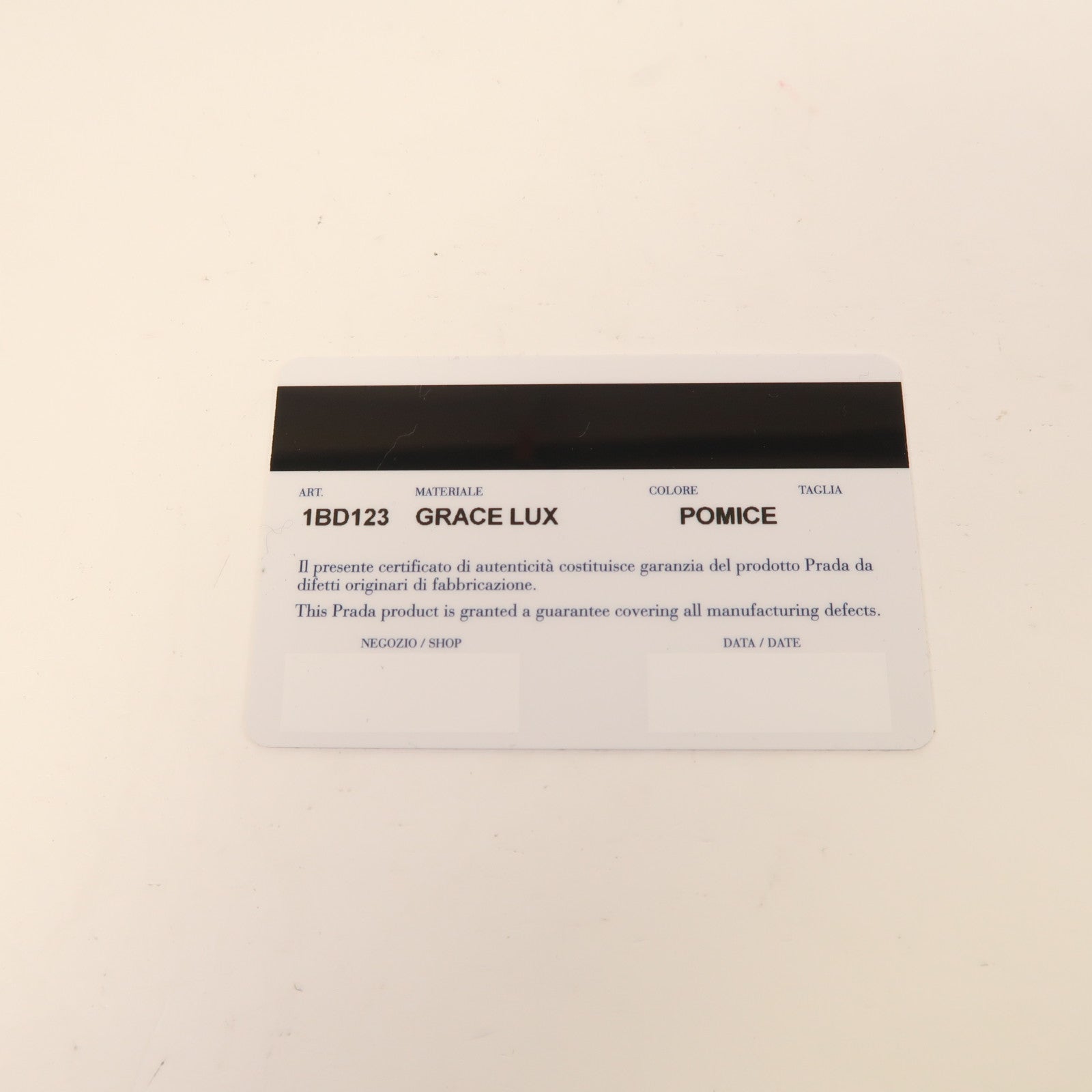 PRADA 牛皮皮革Etiquette Bag銀扣肩背袋