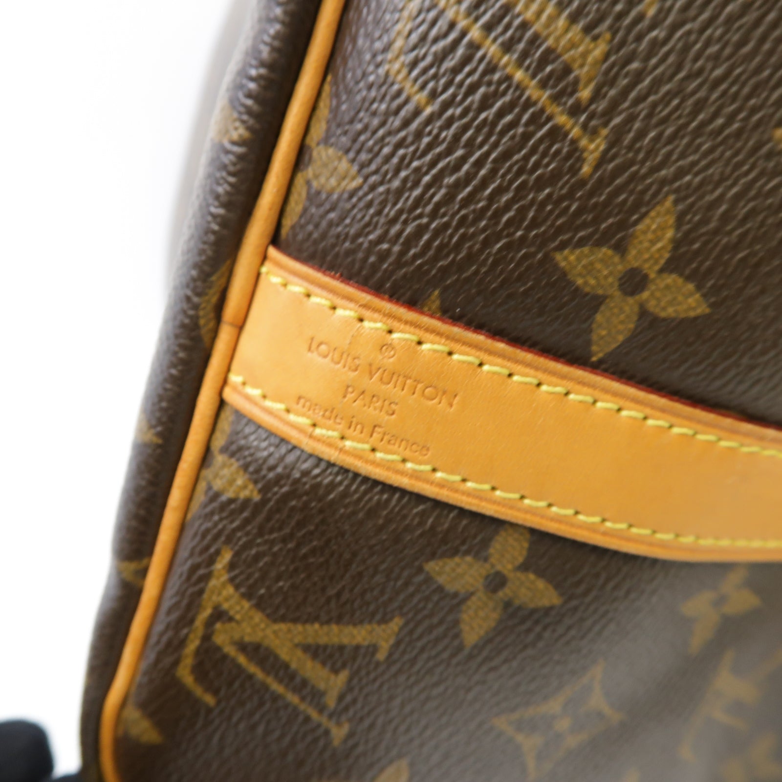 LOUIS VUITTON Monogram Speedy Bandouliere 30金扣手挽肩背兩用袋棕色