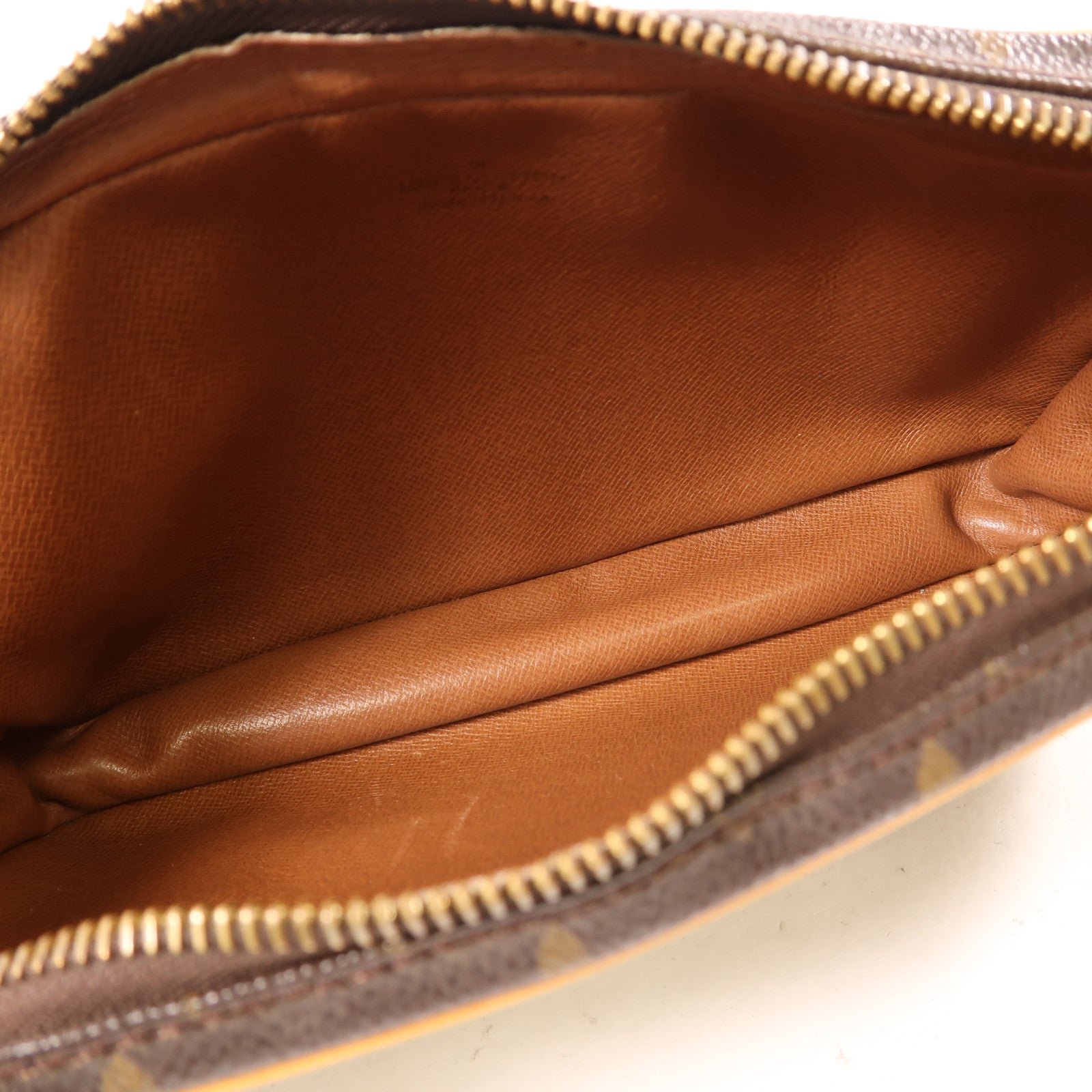 LOUIS VUITTON Monogram Marly Bandouliere金扣肩背袋棕色