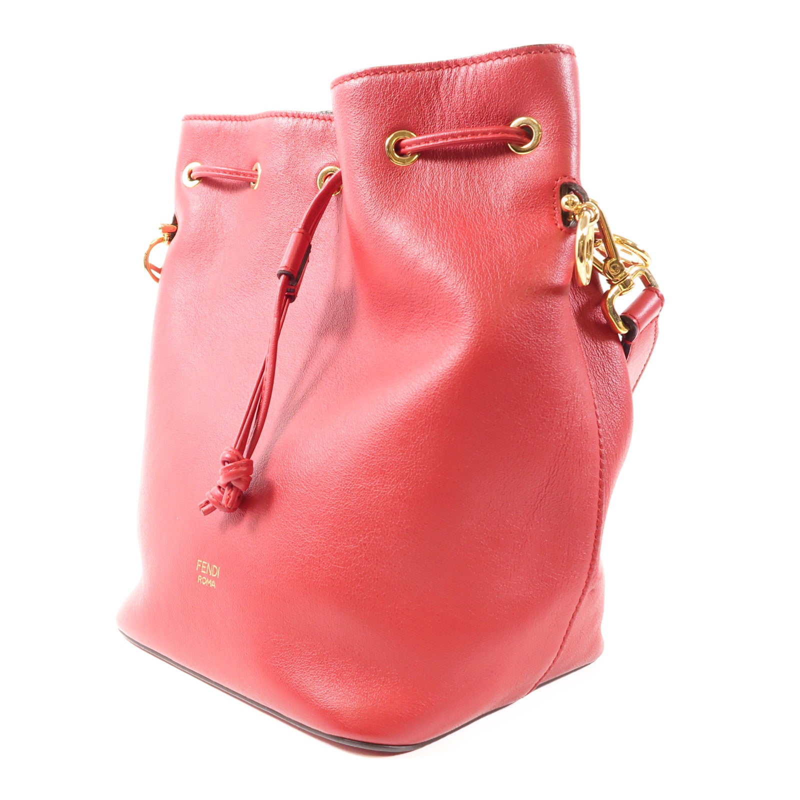 FENDI 【激減優惠】牛皮皮革Mon Tresor金扣肩背袋