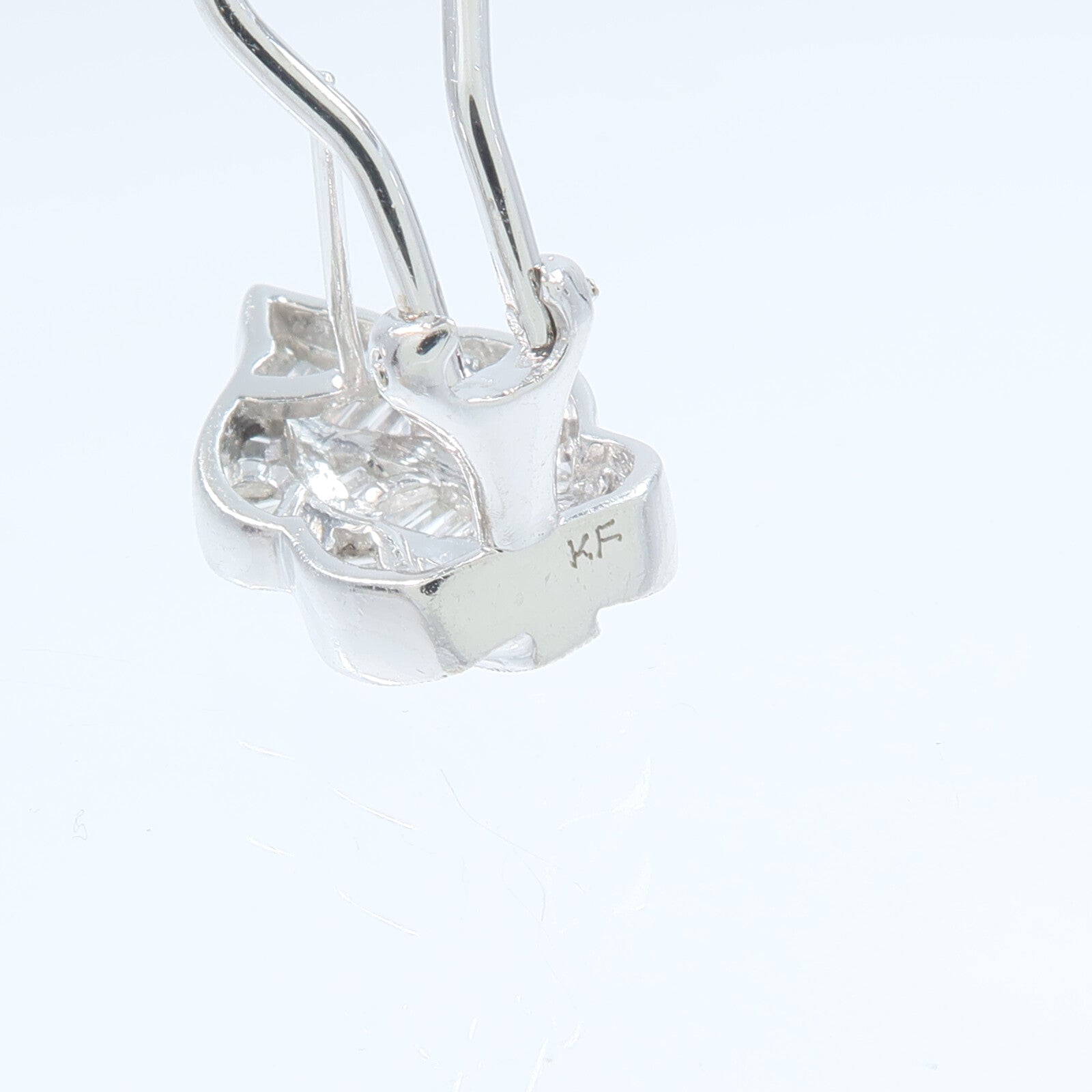 JEWELRY 18K白金Diamond Earrings鑽石耳環