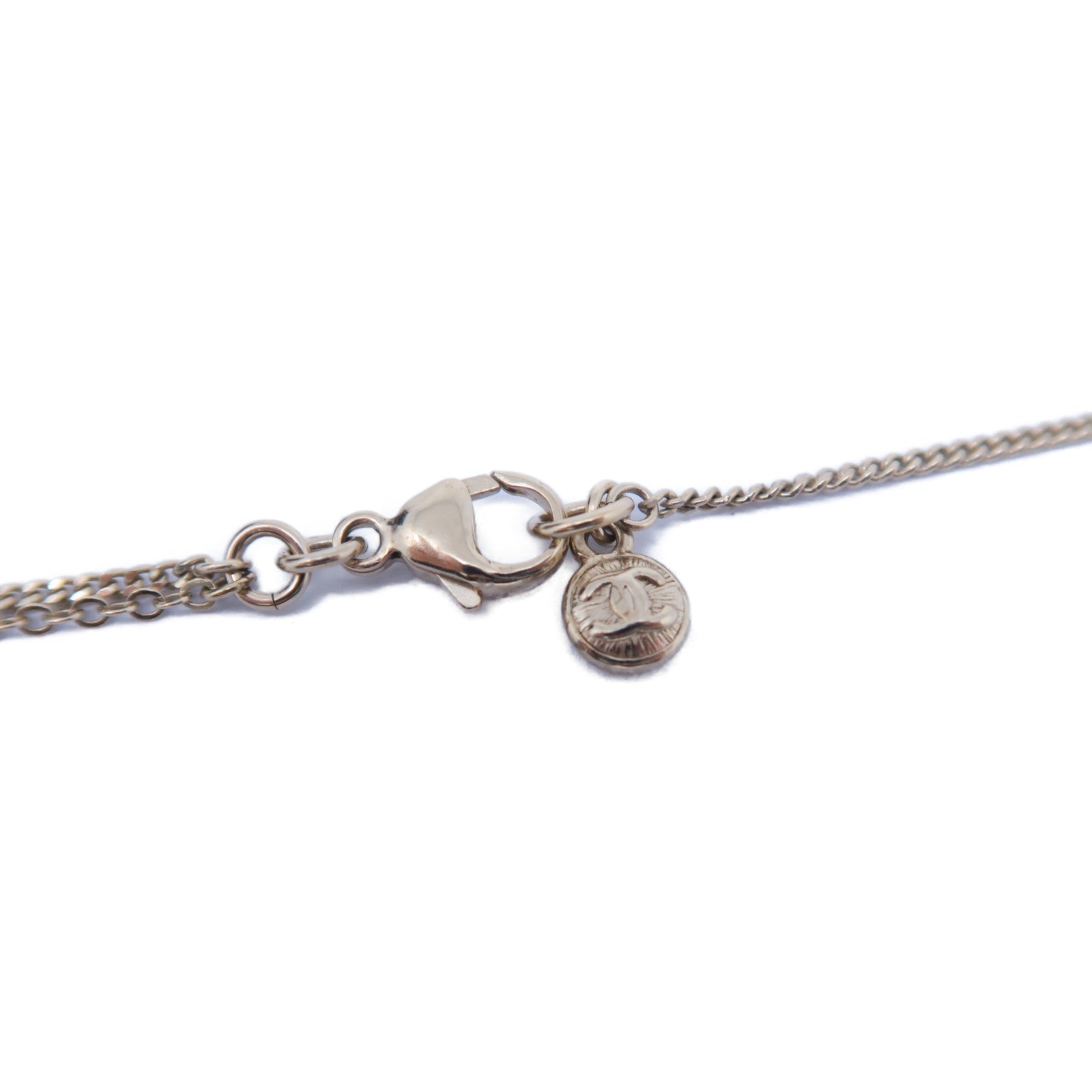 CHANEL 【激減優惠】金屬Necklace項鍊金色/綠色/粉紅色