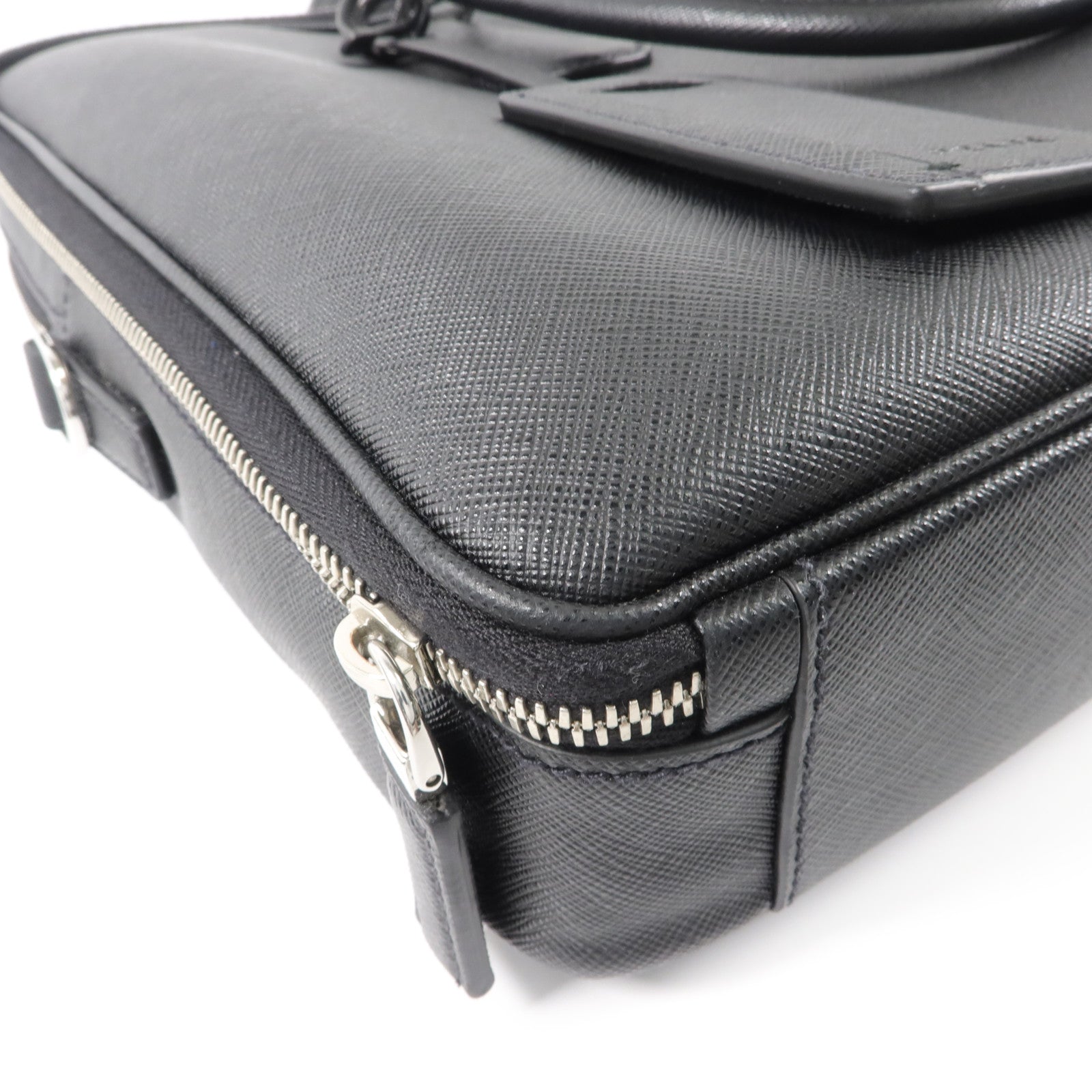 PRADA Saffiano皮革2 Way Shoulder Bag Briefcase手挽肩背兩用袋