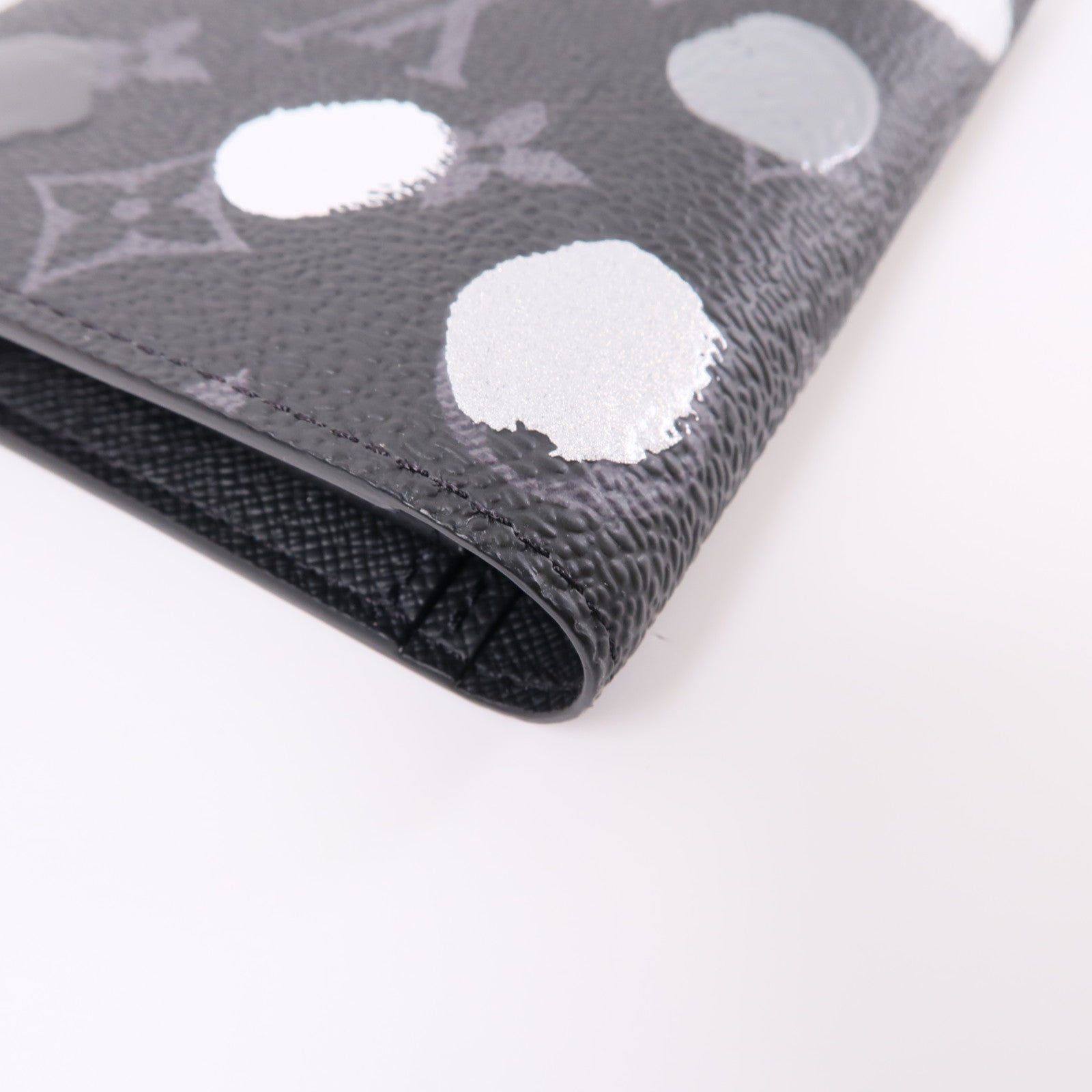 LOUIS VUITTON Monogram Eclipse LVxYK Portefeuille Brazza Long Wallet長錢包黑色